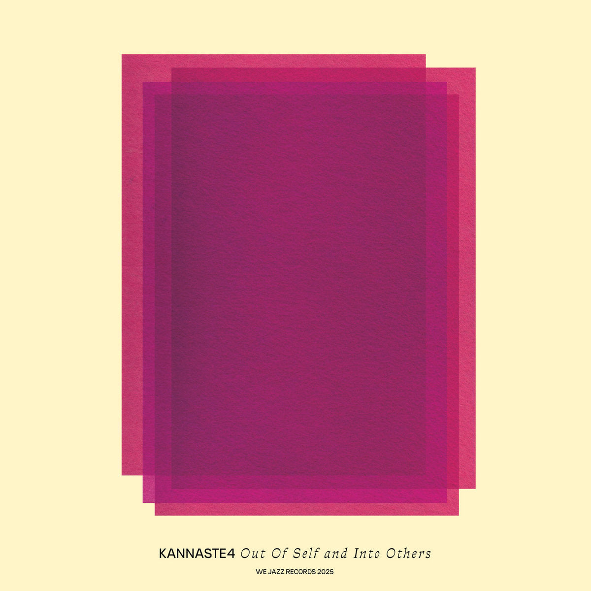 Album Cover of Kannaste4 - Out Of Self and Into Others Vinyl LP on We Jazz
