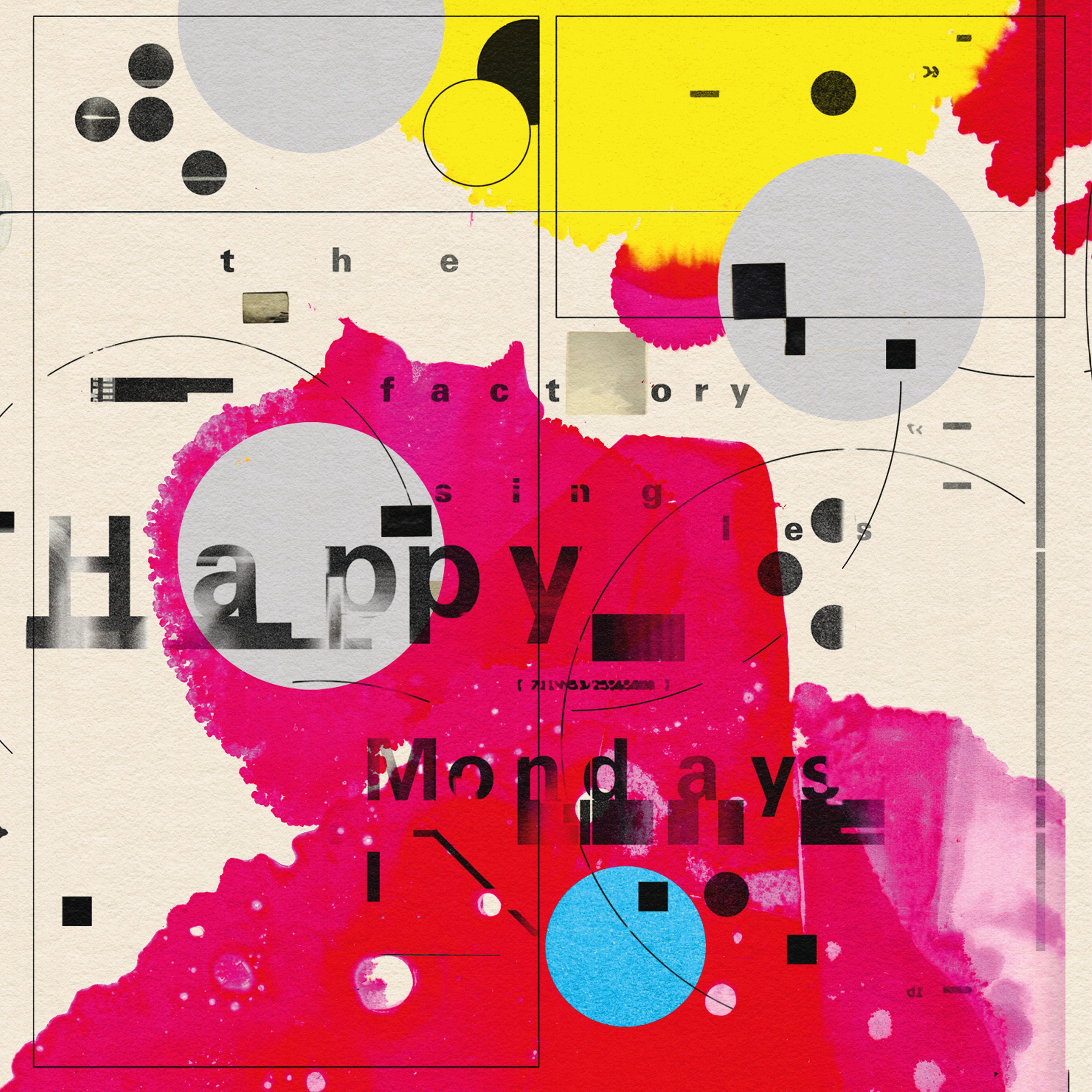 Happy Mondays - The Factory Singles Vinyl 2LP album cover