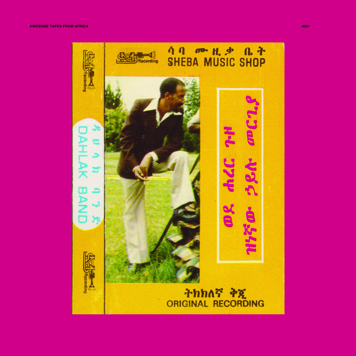 Hailu Mergia - Wede Harer Guzo Vinyl 2LP album cover