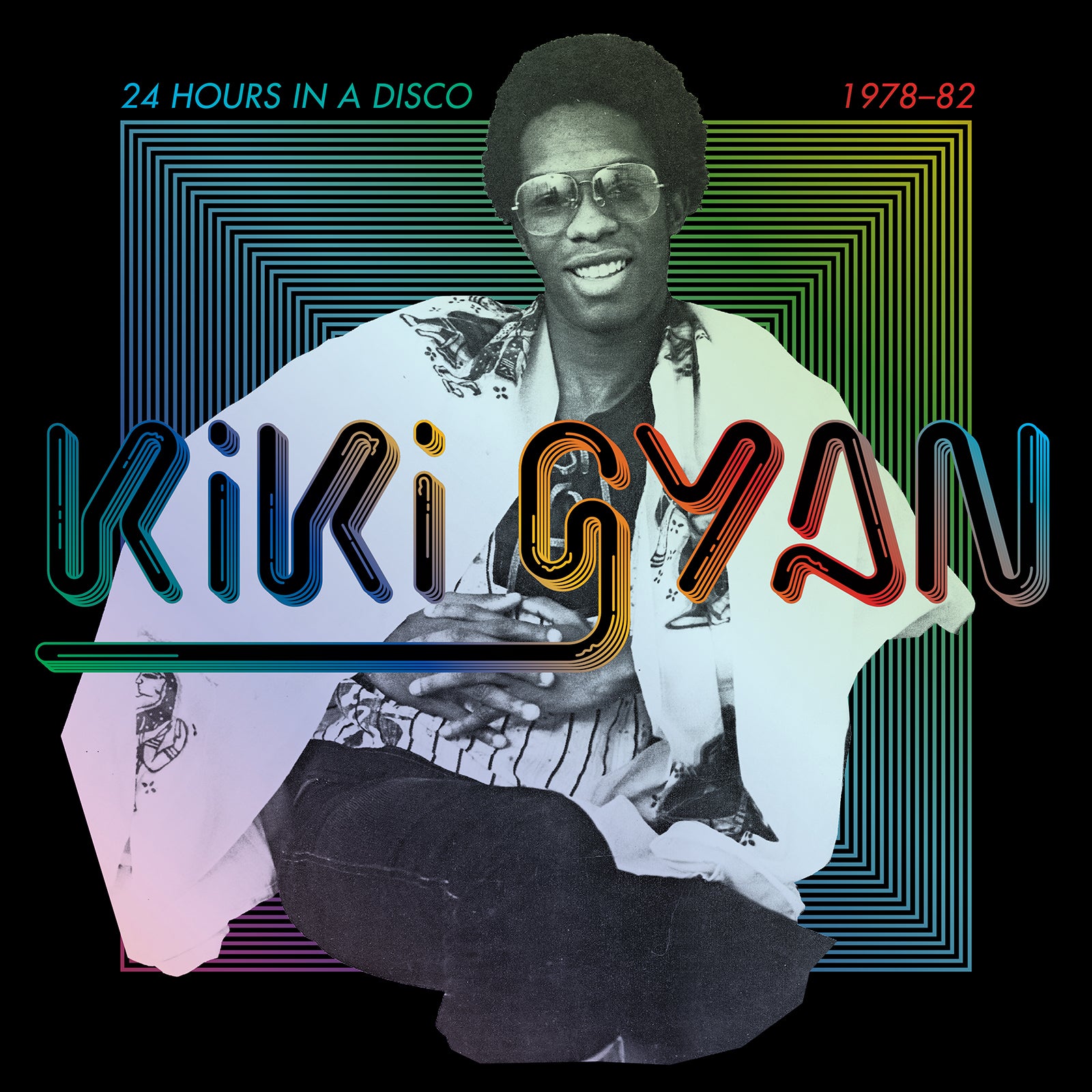 Kiki Gyan - 24 Hours In A Disco 1978-82 Vinyl 2LP album cover