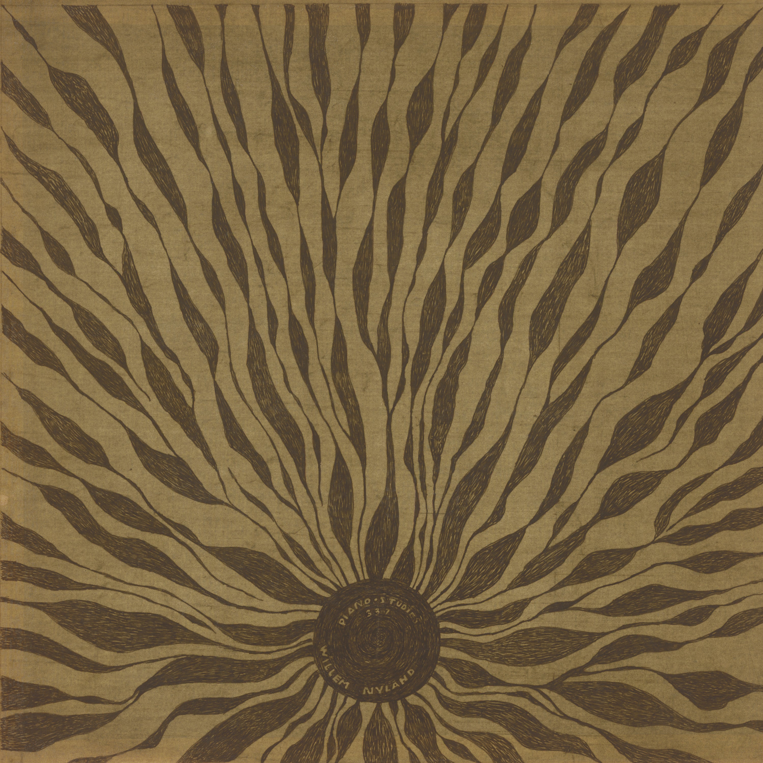 Willem Nyland - Piano Studies 337 Vinyl LP album cover