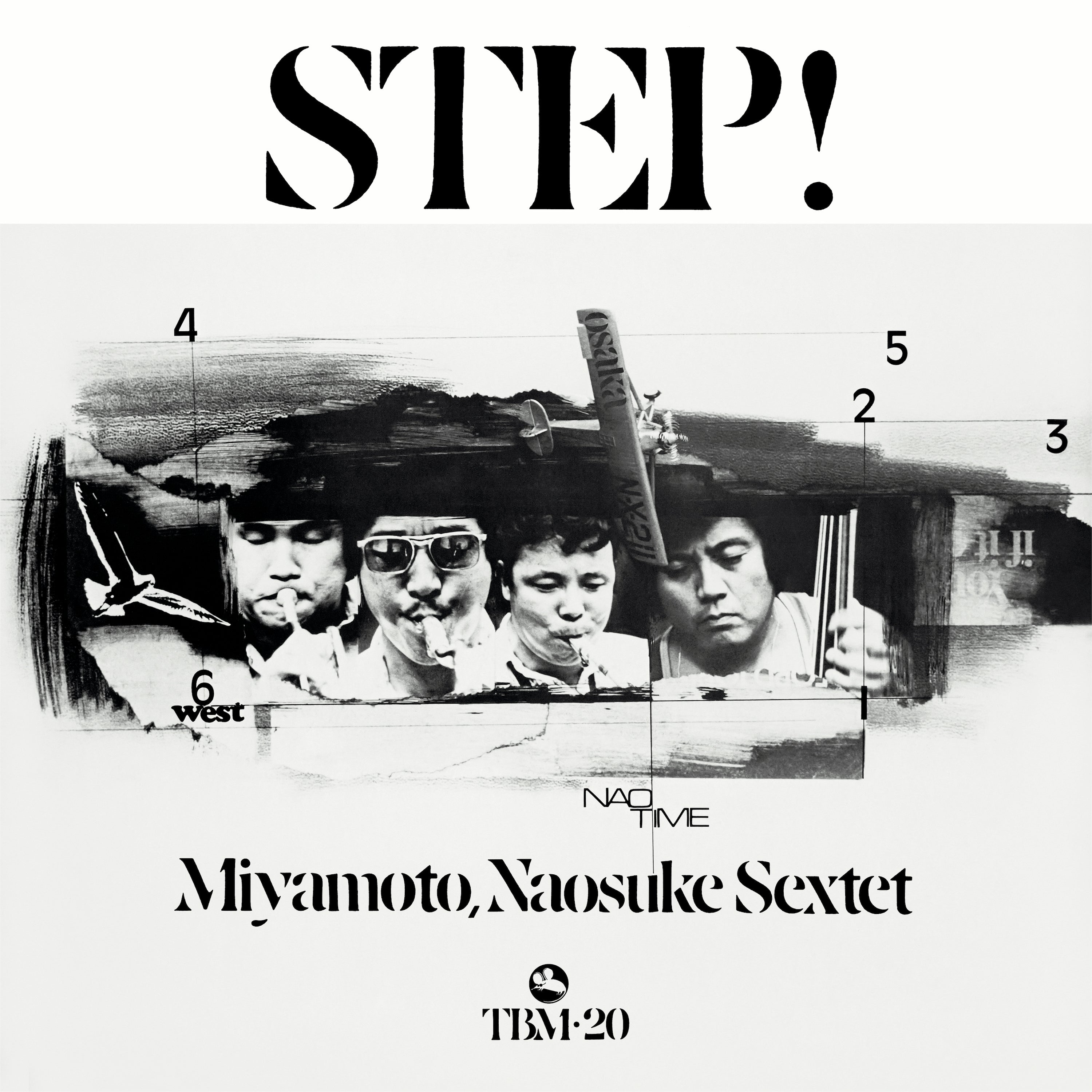 Naosuke Miyamoto Sextet - Step! Vinyl LP album cover