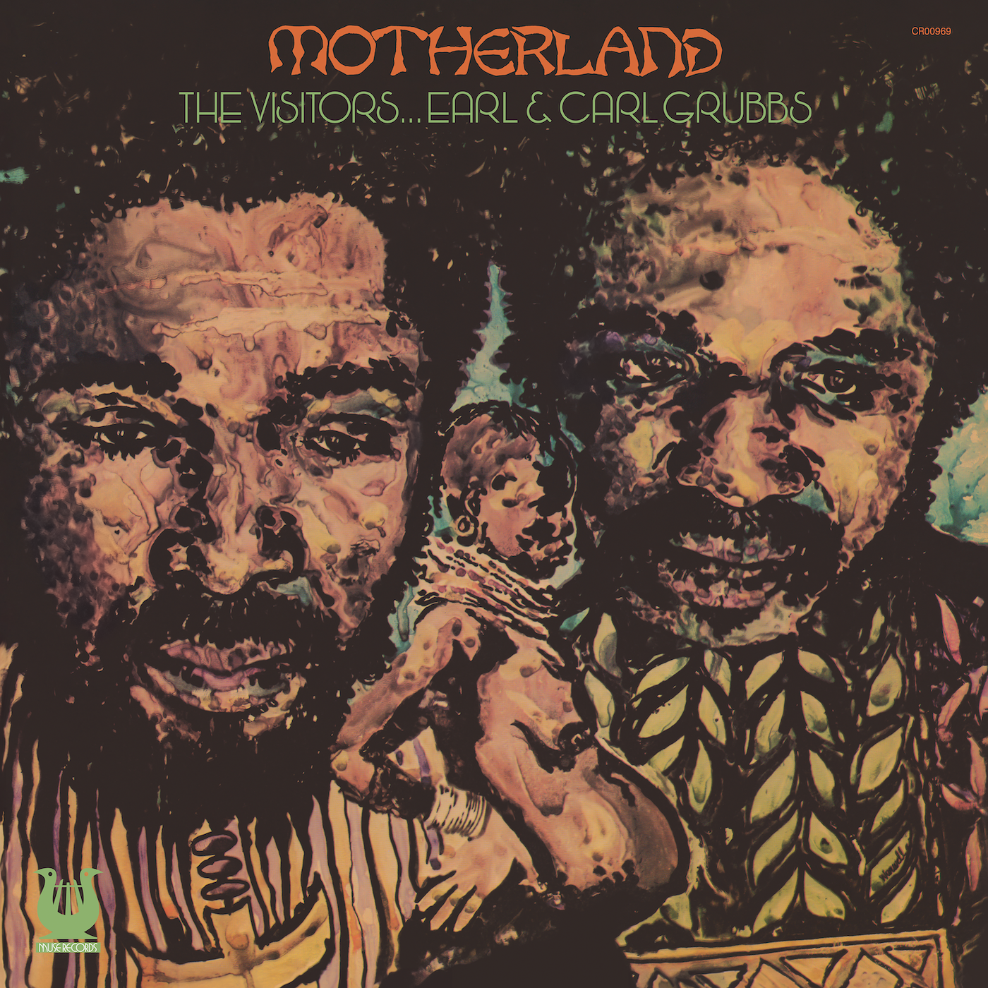 The Visitors - Motherland Vinyl LP album cover