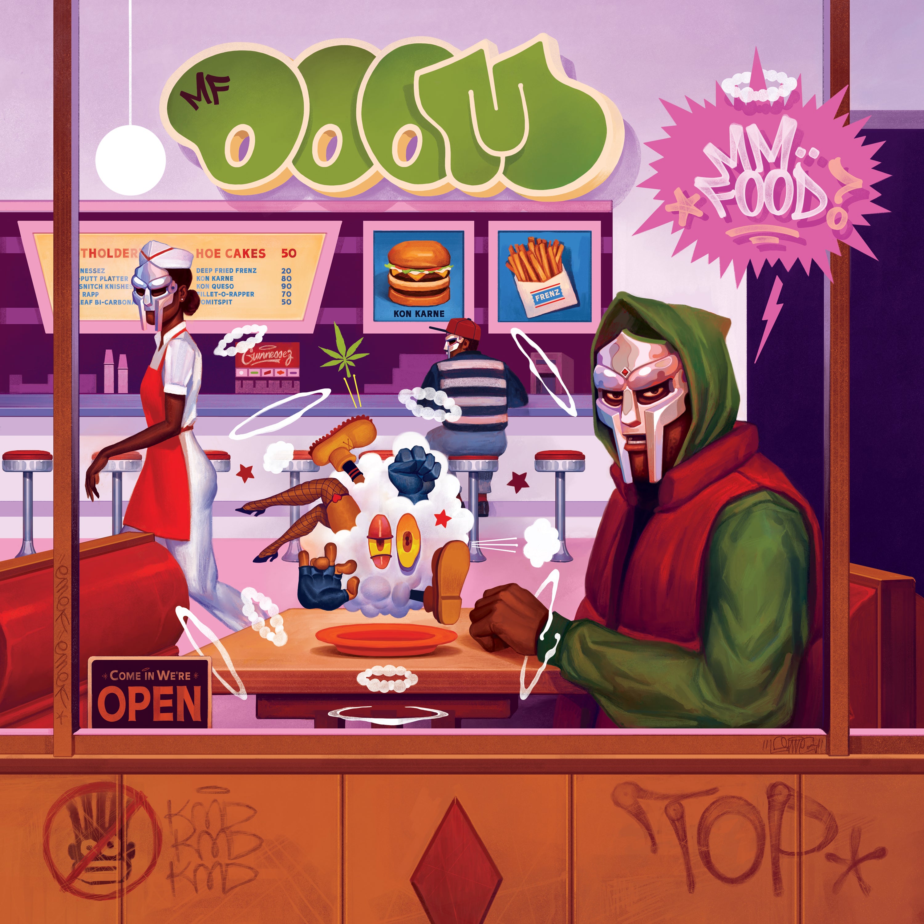 MF Doom - MM..Food Vinyl 2LP album cover