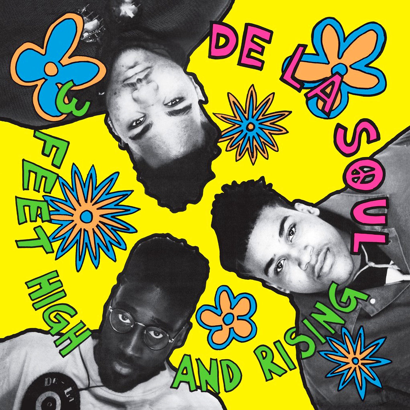 De La Soul - 3 Feet High And Rising Cassette Tape album cover