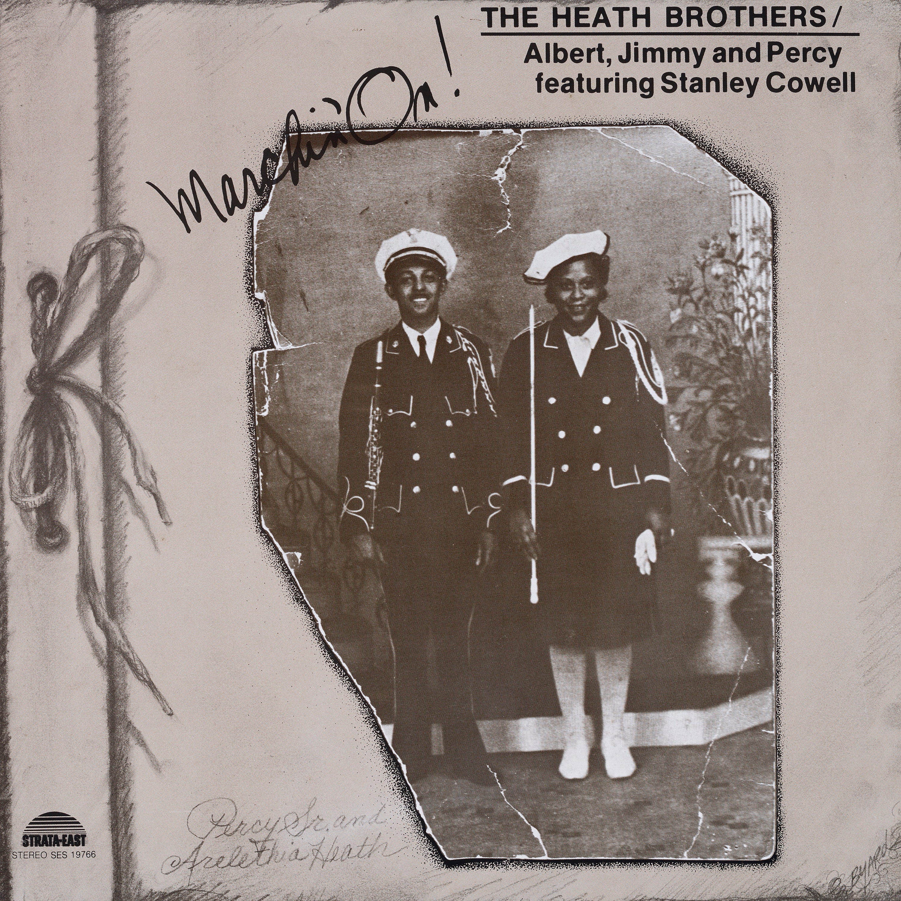 The Heath Brothers - Marchin' On! Vinyl LP album cover