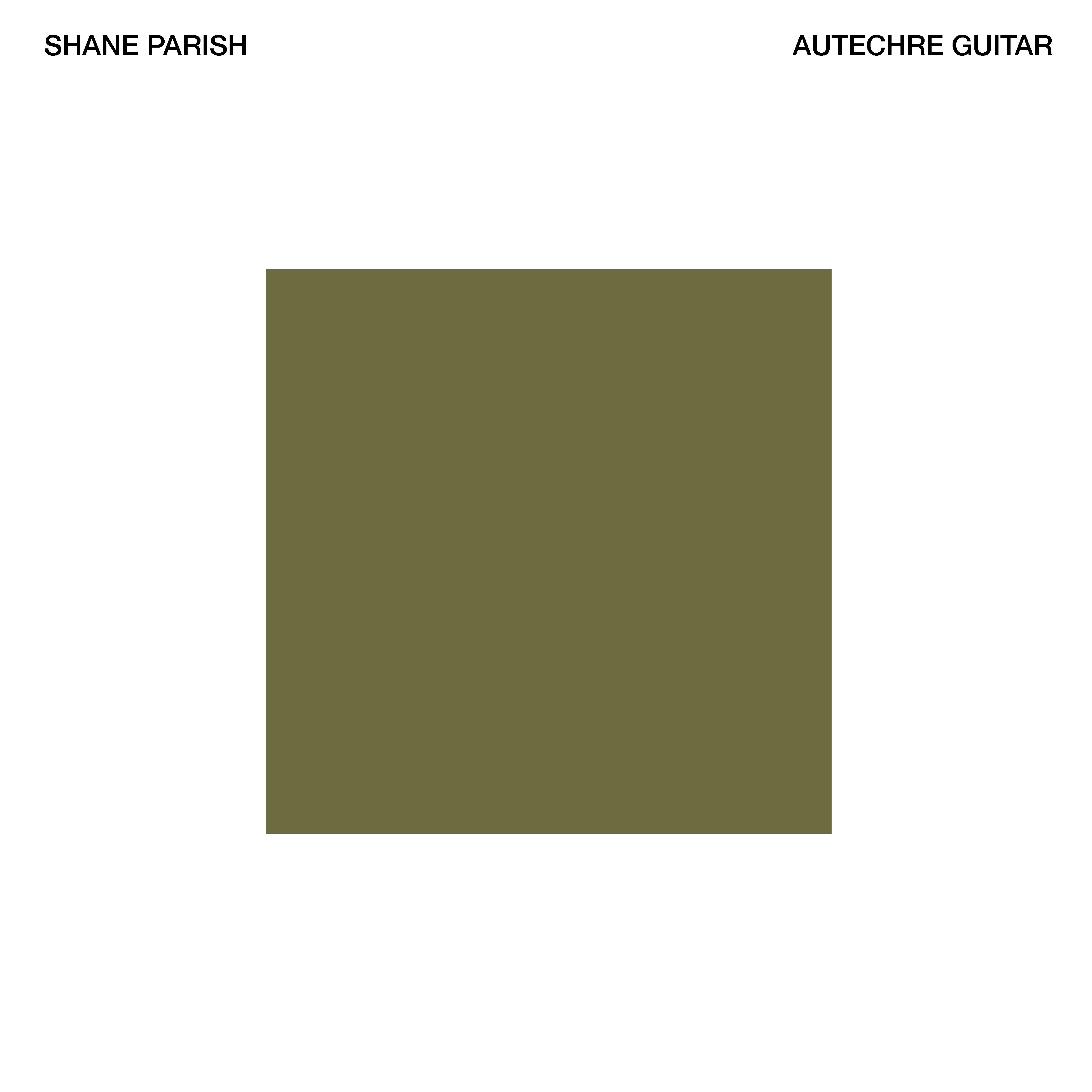 Shane Parish - Autechre Guitar Vinyl 2LP album cover