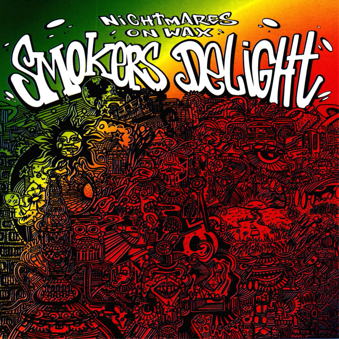 Nightmares On Wax - Smokers Delight Vinyl 2LP album cover