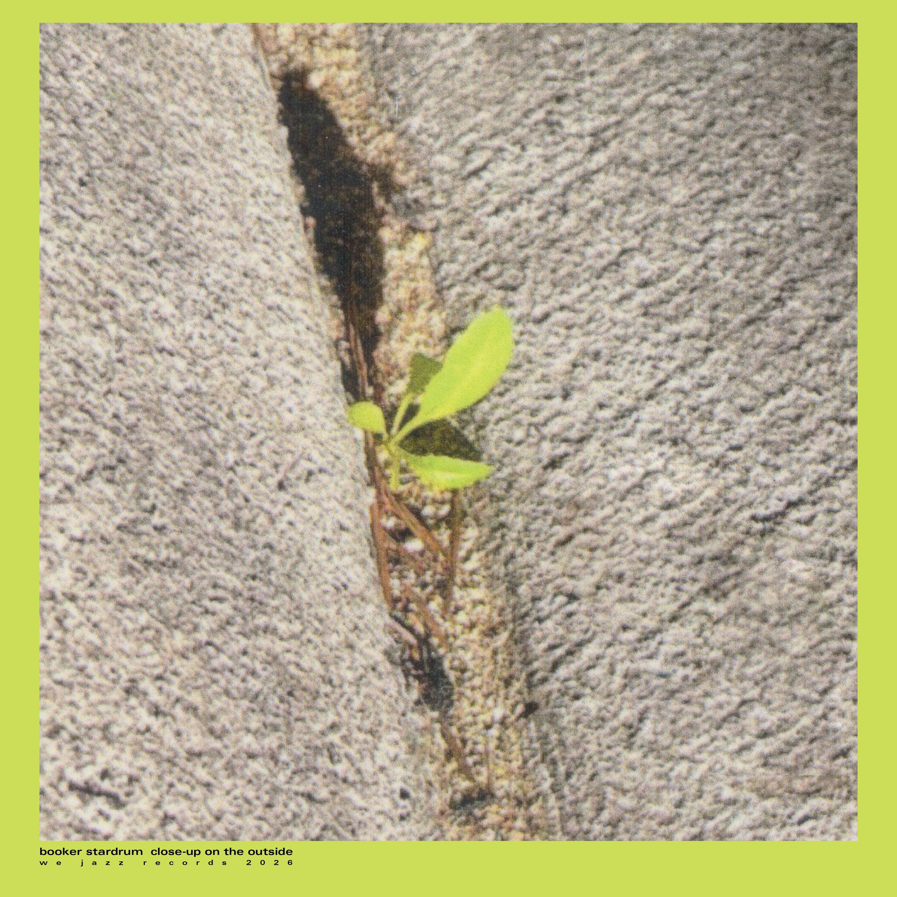Booker Stardrum - Close-up On The Outside Vinyl LP album cover