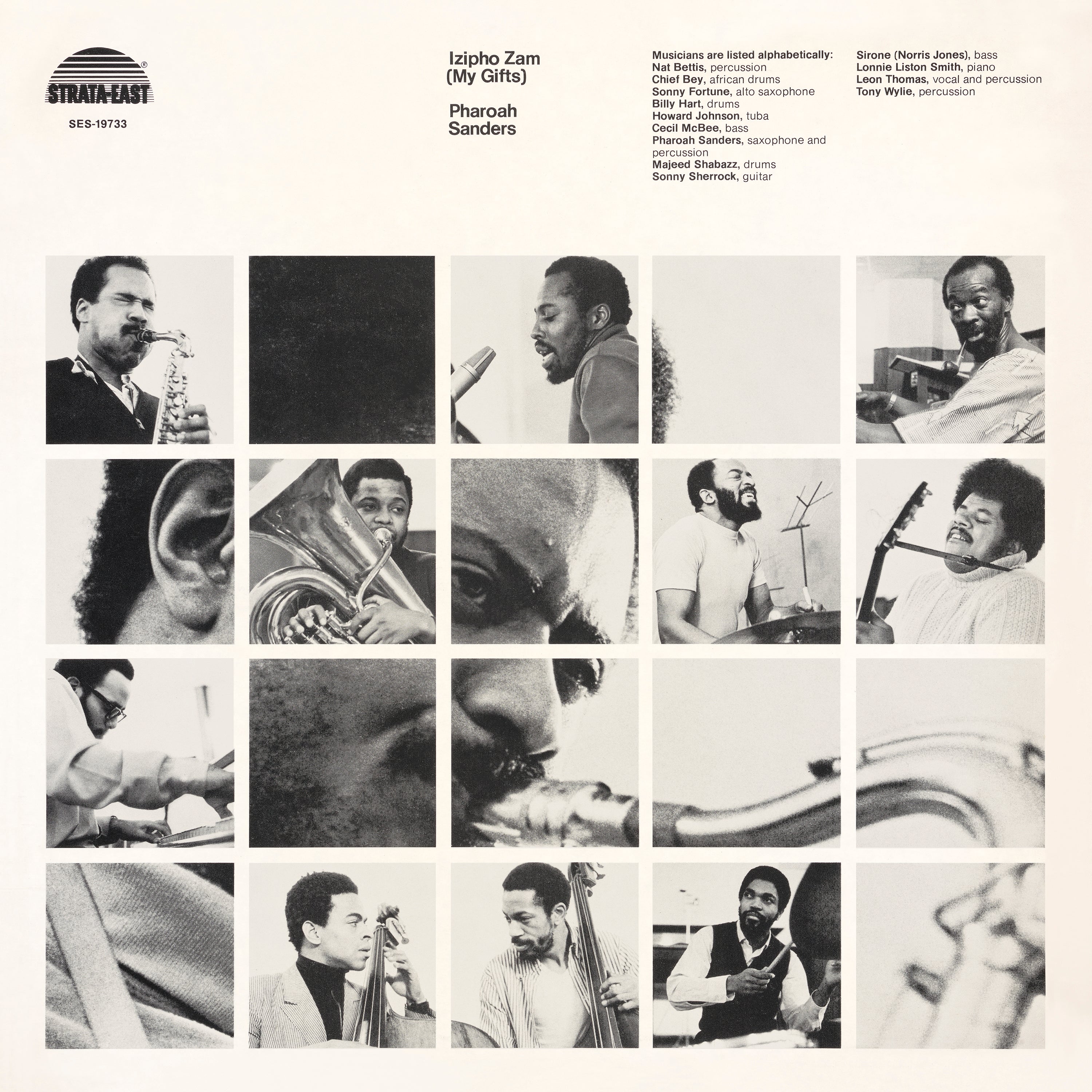 Pharoah Sanders - Izipho Zam (My Gifts) Vinyl LP album cover