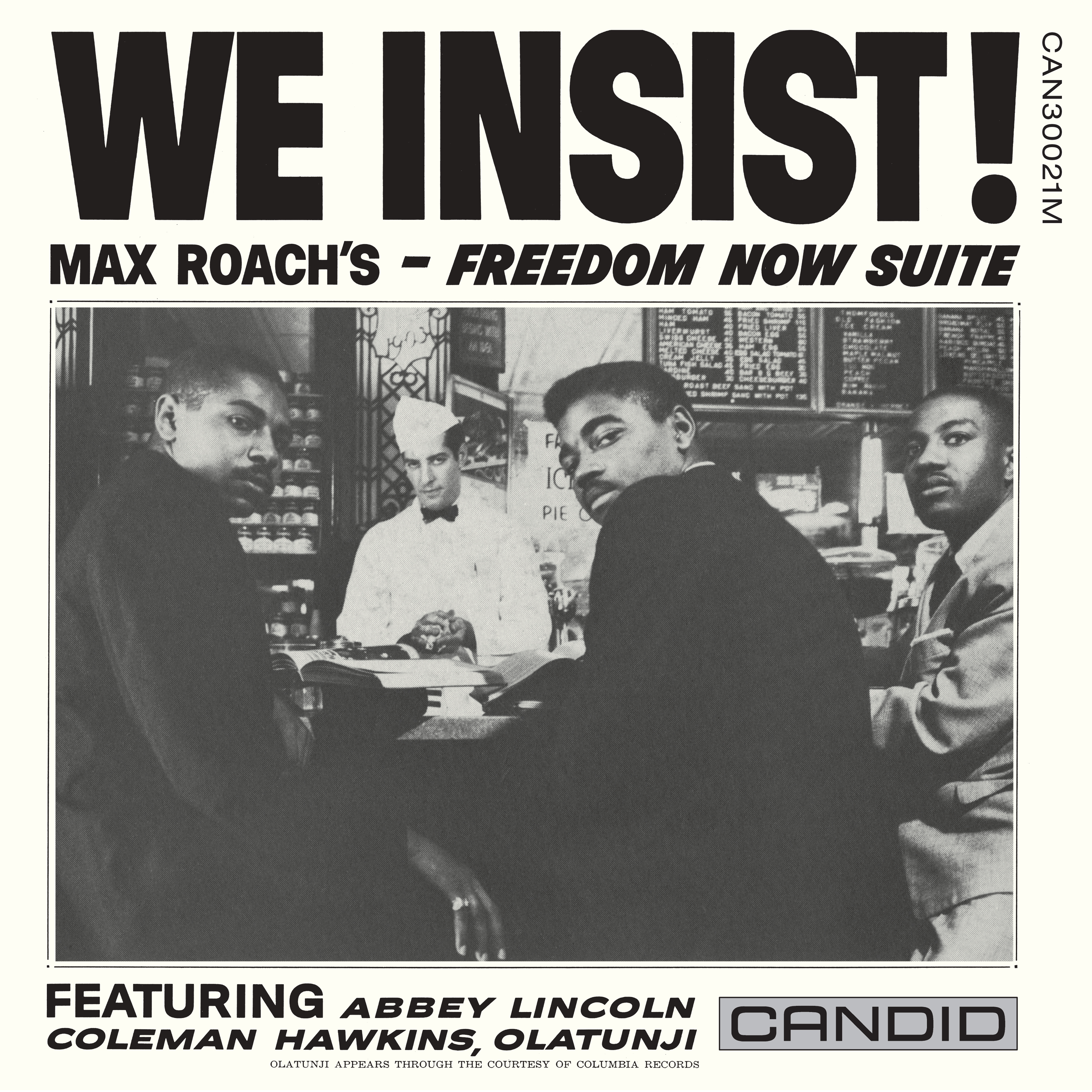 Max Roach - We Insist! Max Roach's Freedom Now Suite Vinyl LP album cover