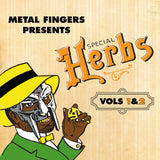 MF Doom - Metal Fingers Presents: Special Herbs Vol. 1 & 2 Vinyl 2LP album cover