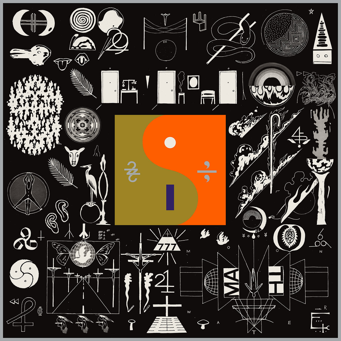 Bon Iver - 22, A Million Vinyl LP album cover