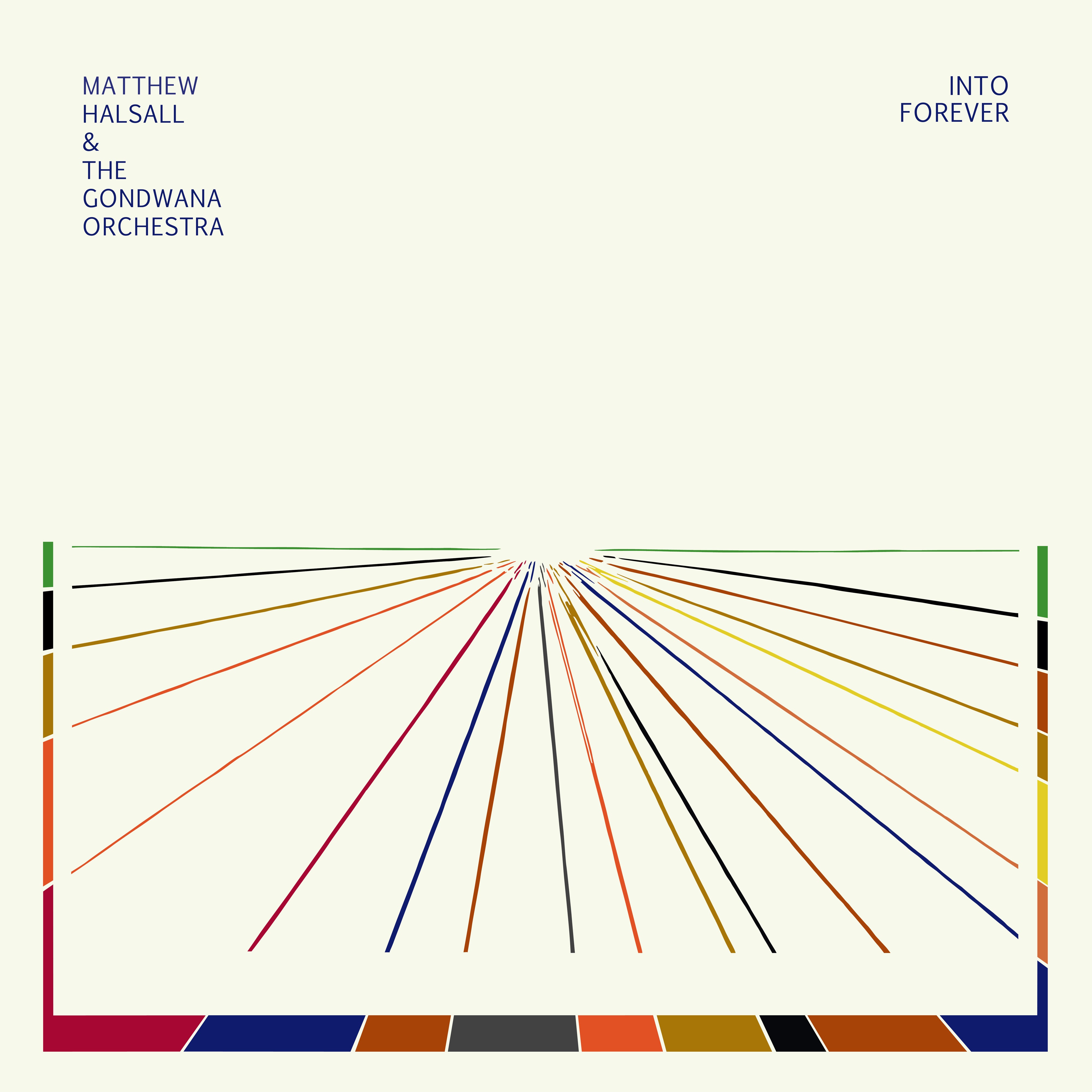 Matthew Halsall & The Gondwana Orchestra - Into Forever Vinyl LP album cover