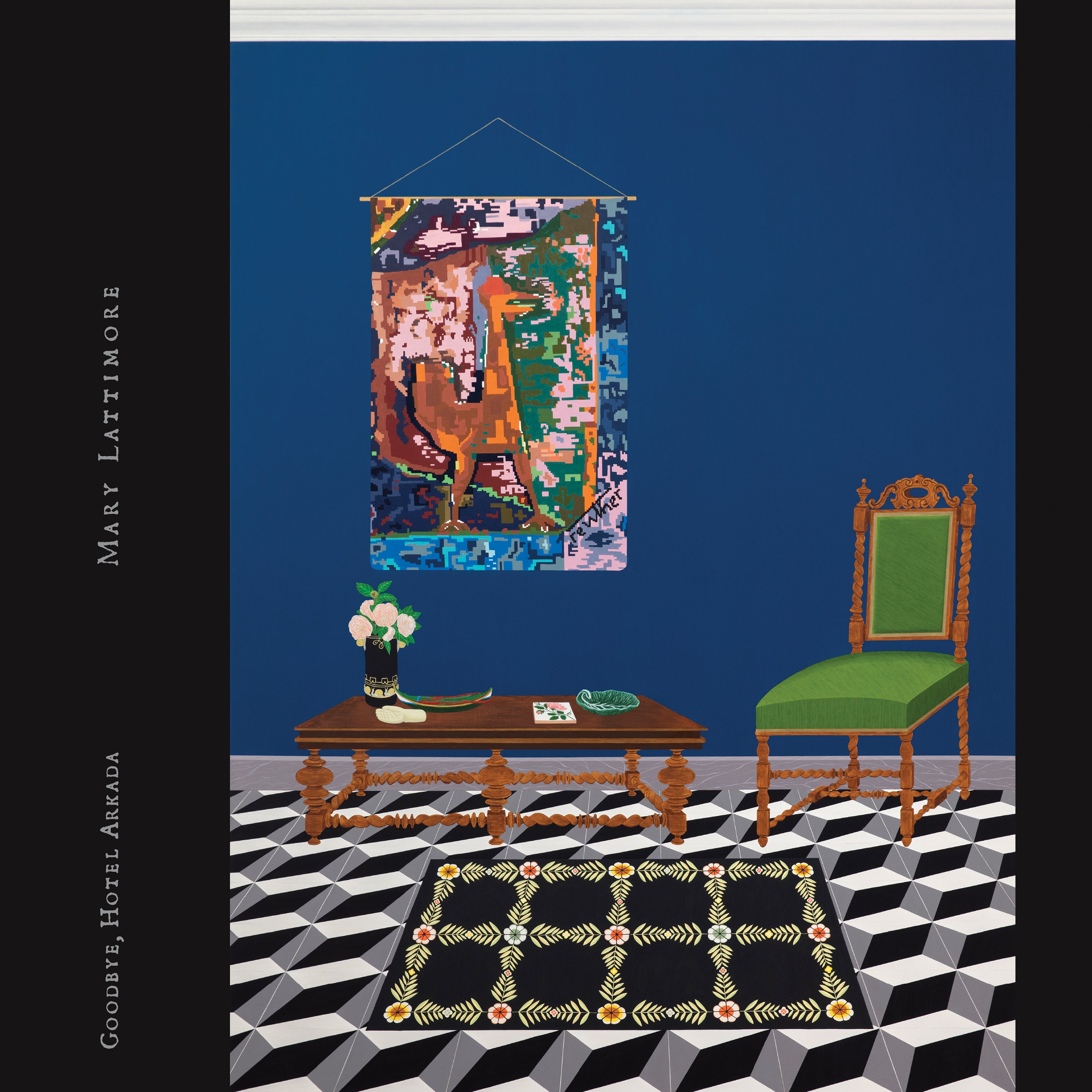 Mary Lattimore - Goodbye, Hotel Arkada Vinyl LP album cover