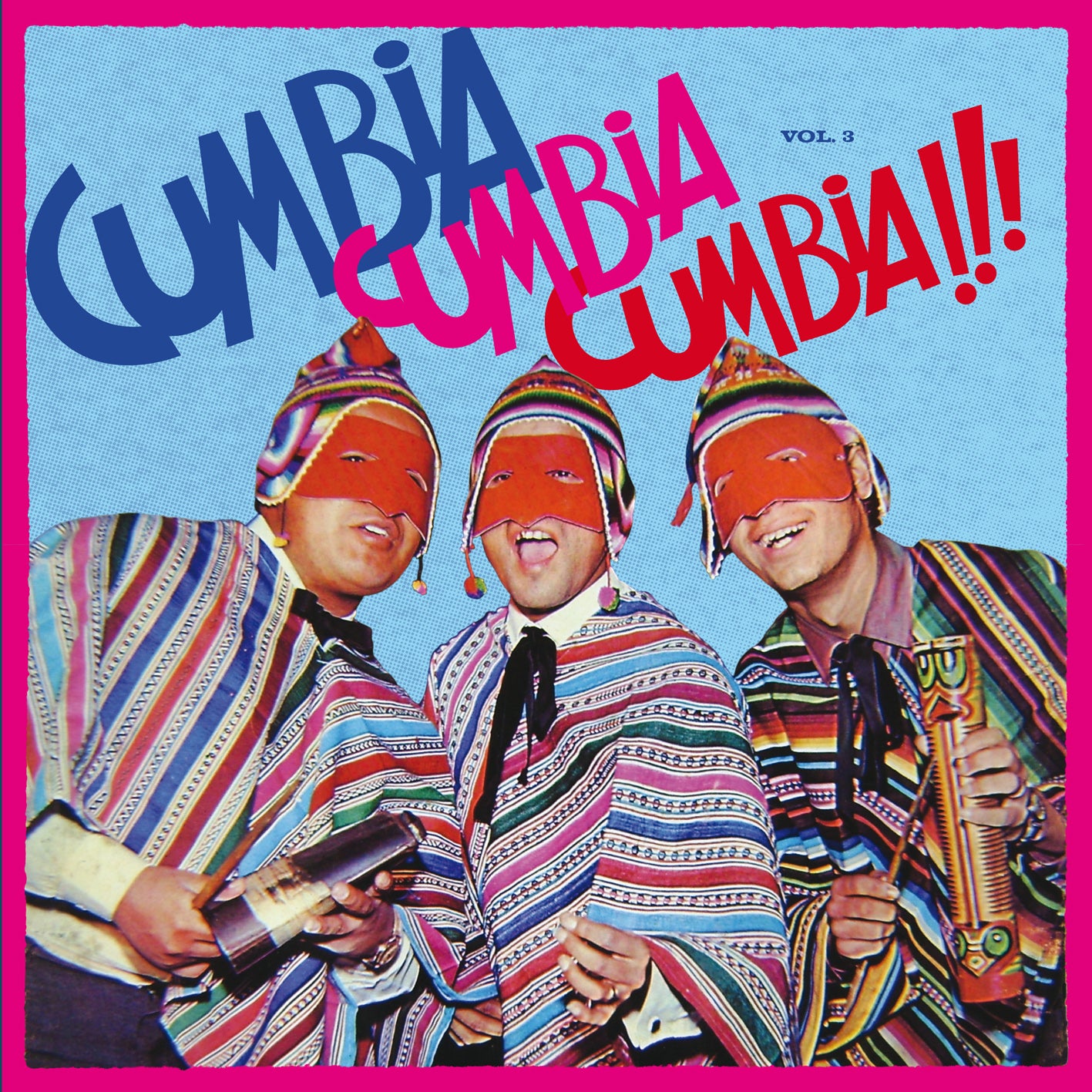 Various - Cumbia Cumbia Cumbia!!! Vol. 3 Vinyl 2LP album cover