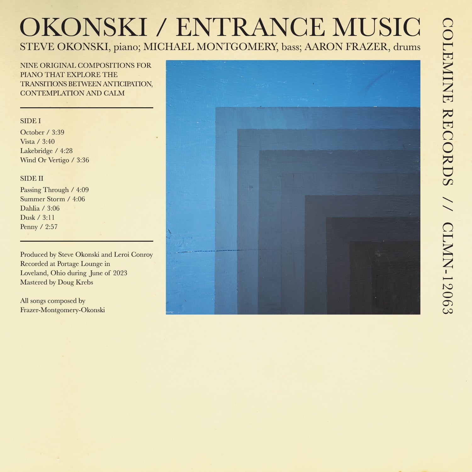 Okonski - Entrance Music Vinyl LP album cover