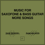 Sam Gendel & Sam Wilkes - Music for Saxofone and Bass Guitar More Songs Vinyl LP
