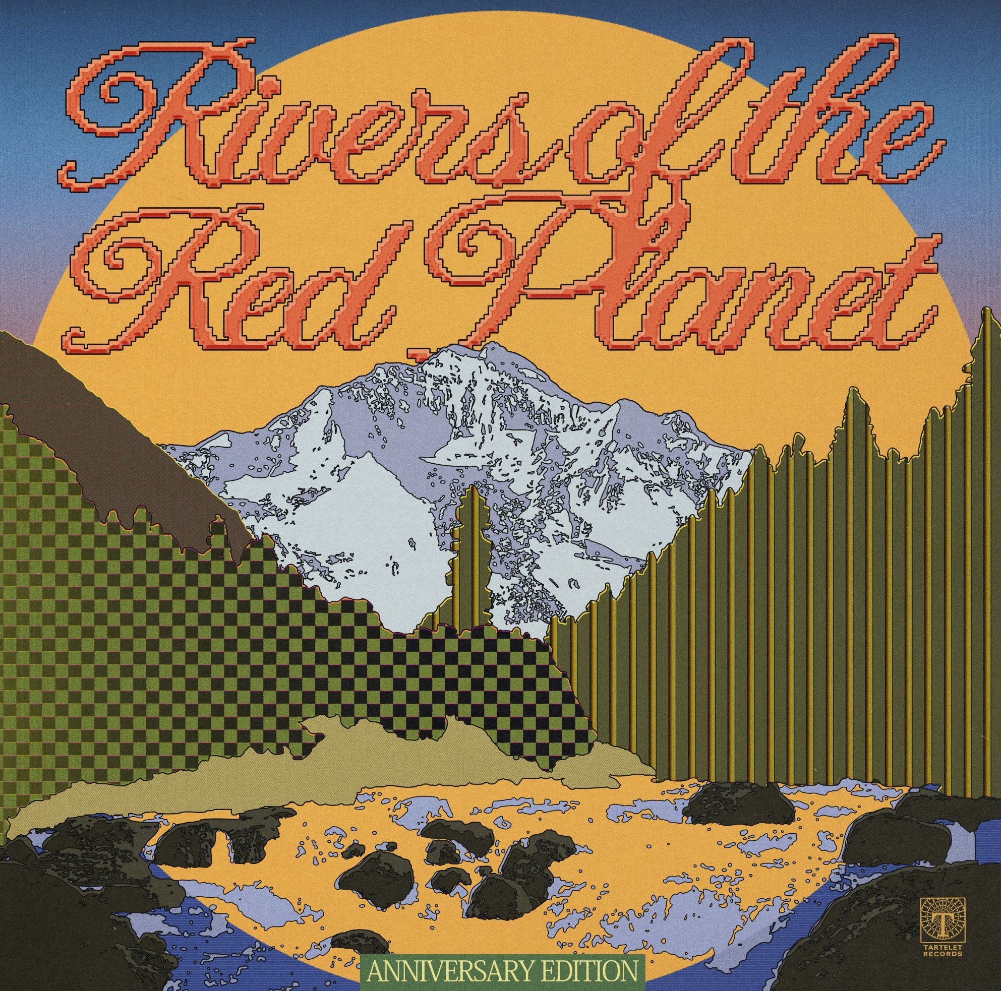 Max Graef - Rivers Of The Red Planet (Anniversary Edition) Vinyl 2LP album cover