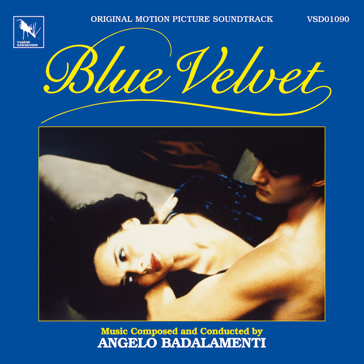 Angelo Badalamenti - Blue Velvet (Original Motion Picture Soundtrack)  Vinyl LP album cover