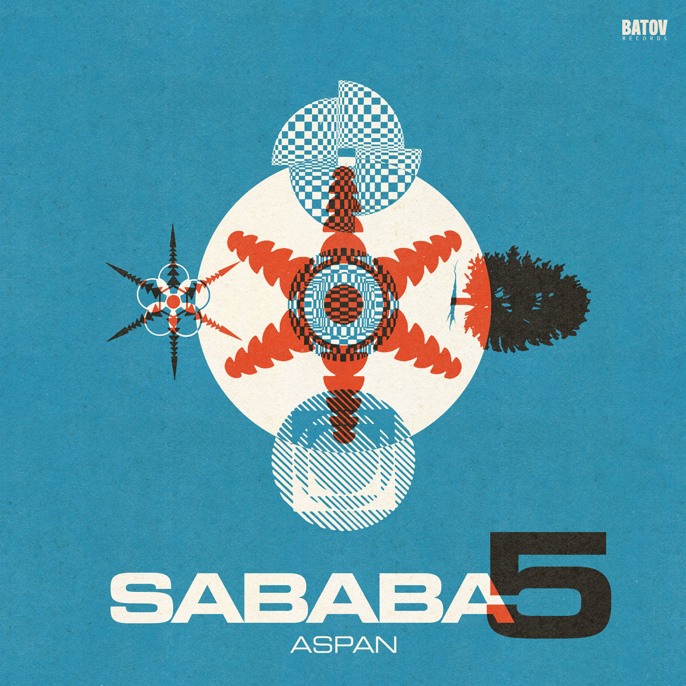 Sababa 5 - Aspan Vinyl LP album cover