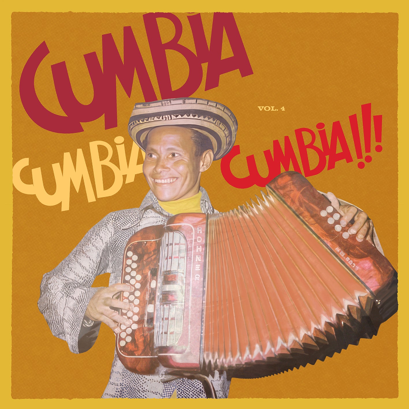 Various - Cumbia Cumbia Cumbia!!! Vol. 4 Vinyl 2LP album cover