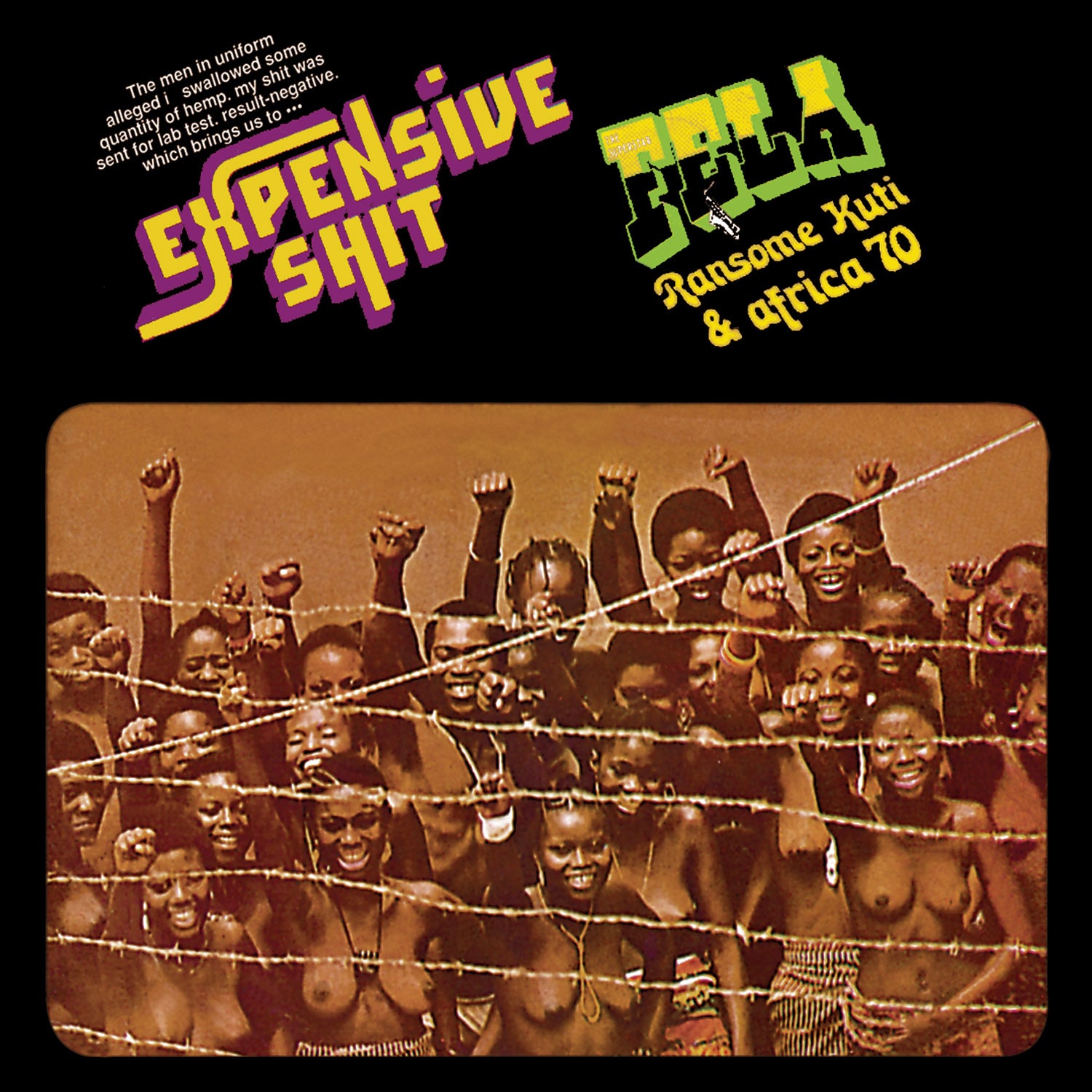 Fela Kuti, Africa 70 - Expensive Shit Vinyl LP album cover