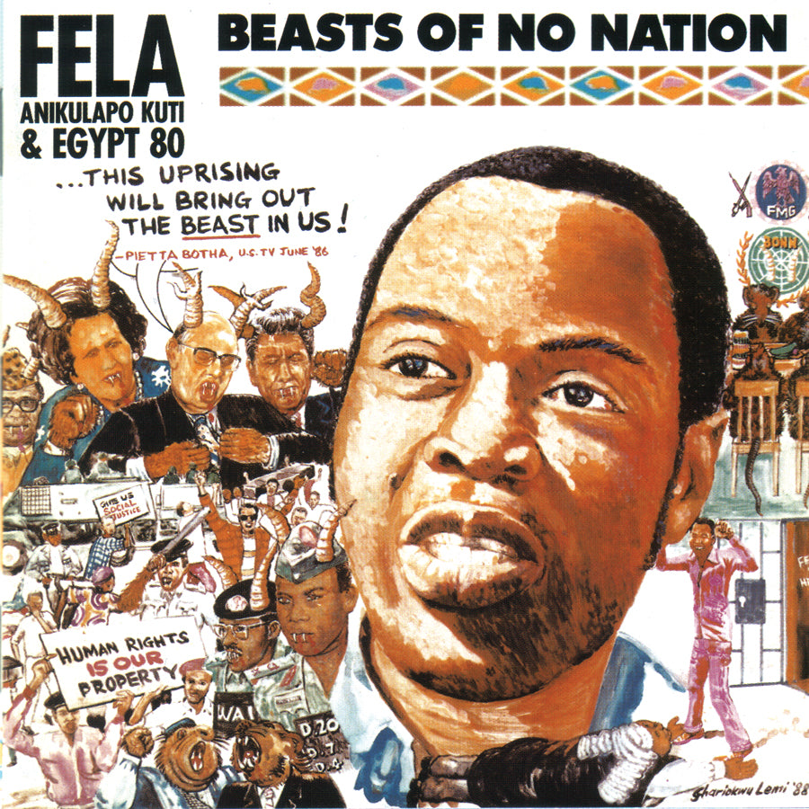 Fela Kuti, Egypt 80 - Beasts Of No Nation Vinyl LP album cover