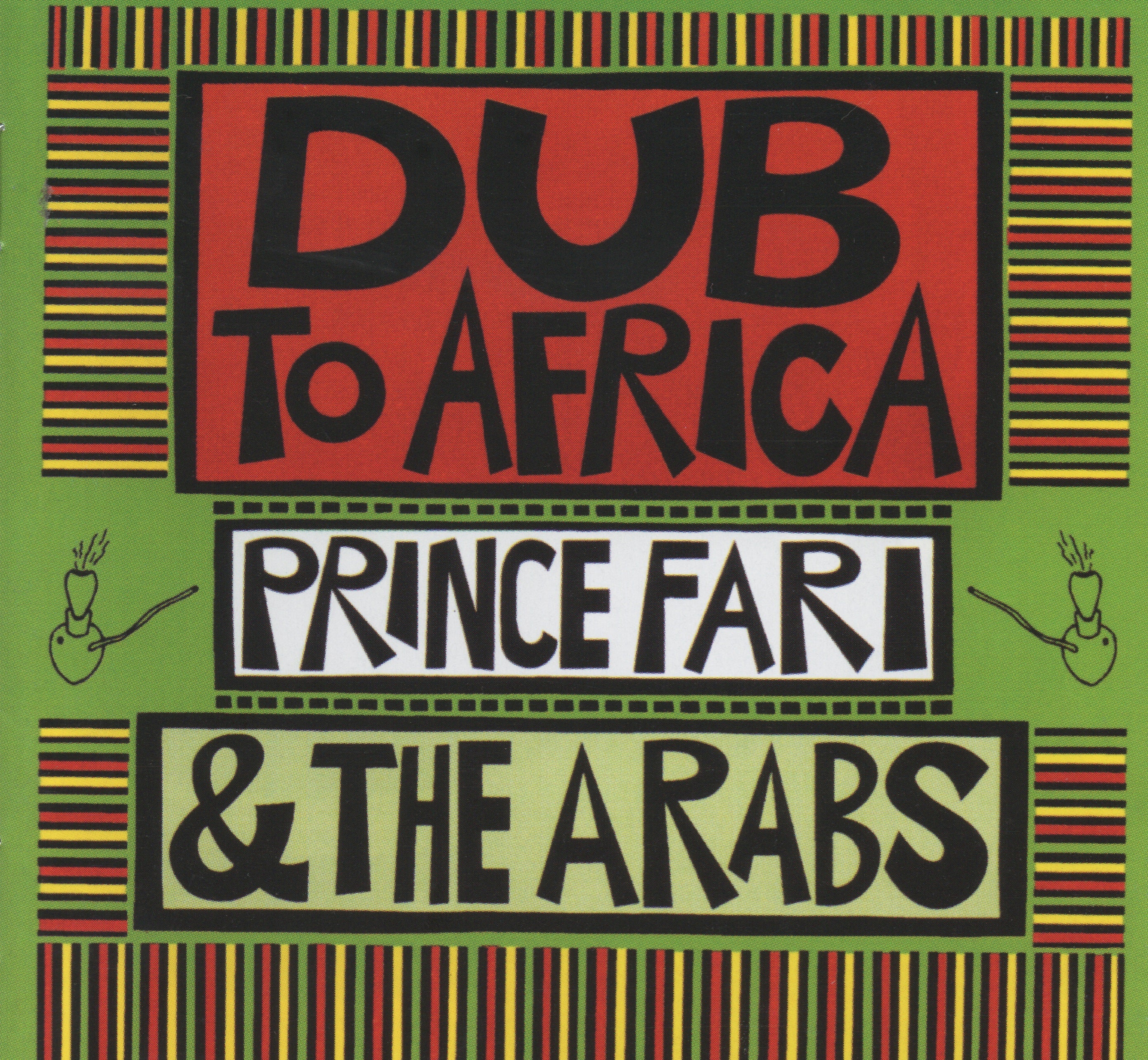 Prince Far I & The Arabs - Dub To Africa Vinyl LP album cover