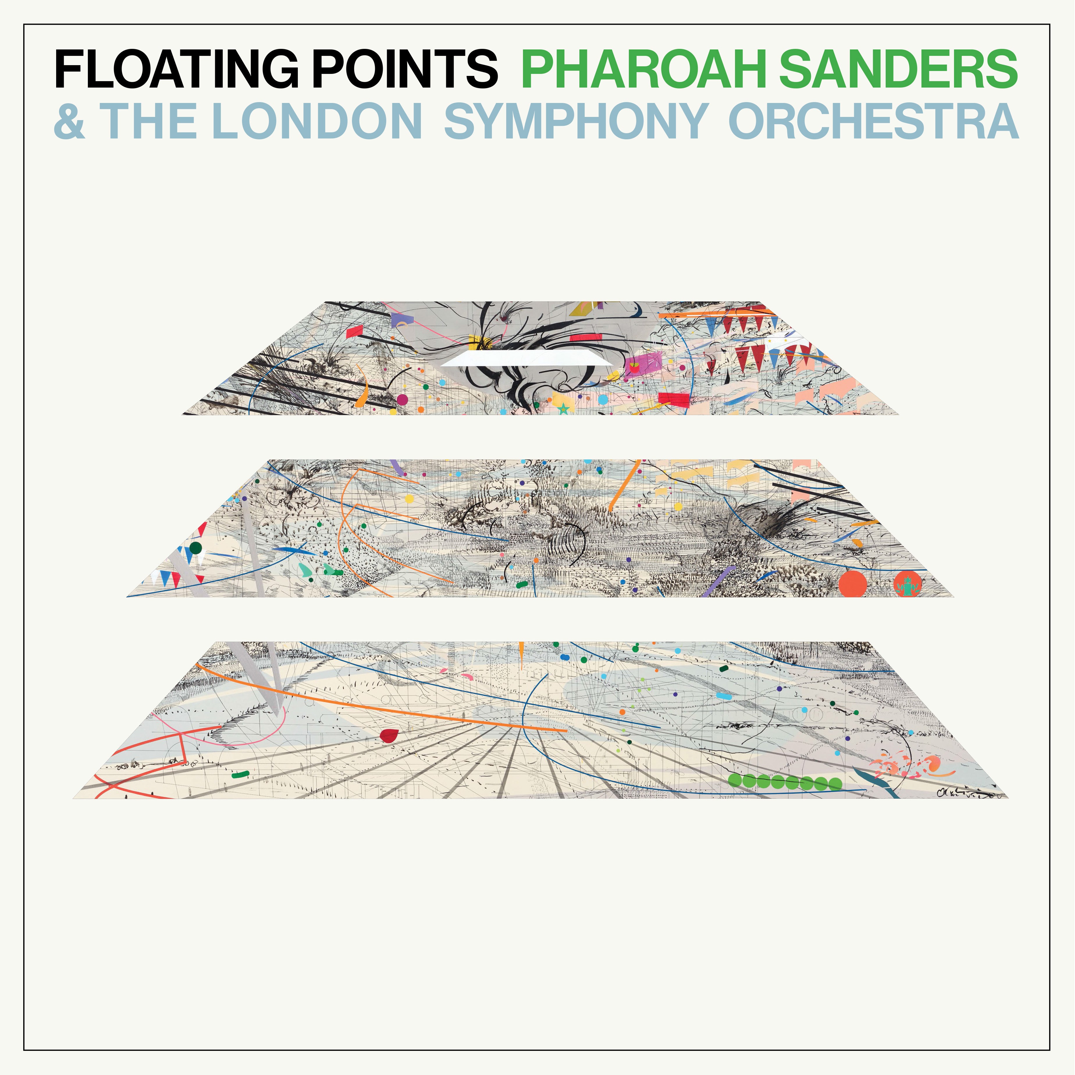Floating Points, Pharoah Sanders, London Symphony Orchestra - Promises Vinyl LP album cover
