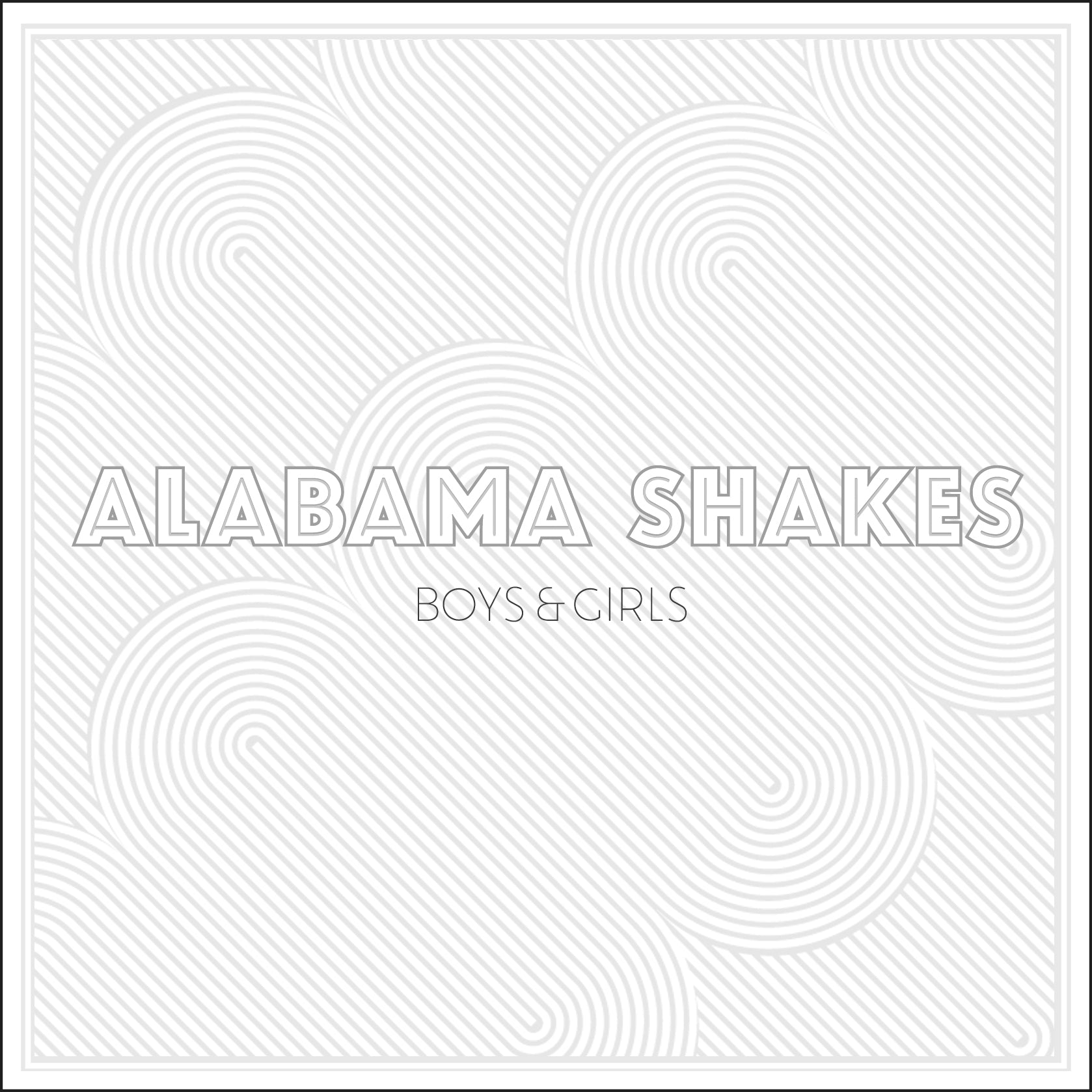 Alabama Shakes - Boys & Girls Vinyl LP album cover