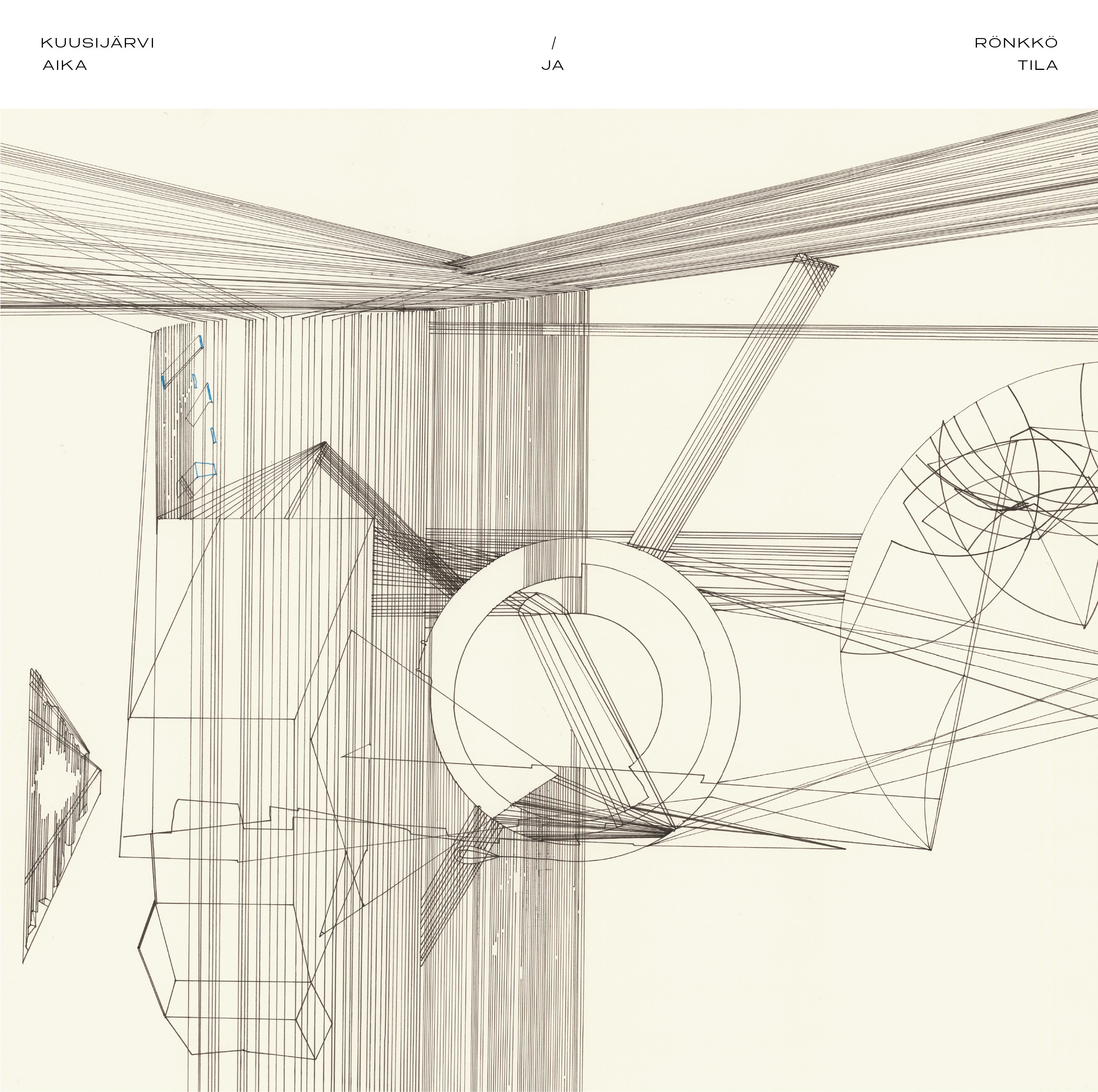 Kuusijärvi/Rönkkö - Aika ja tila Vinyl LP album cover
