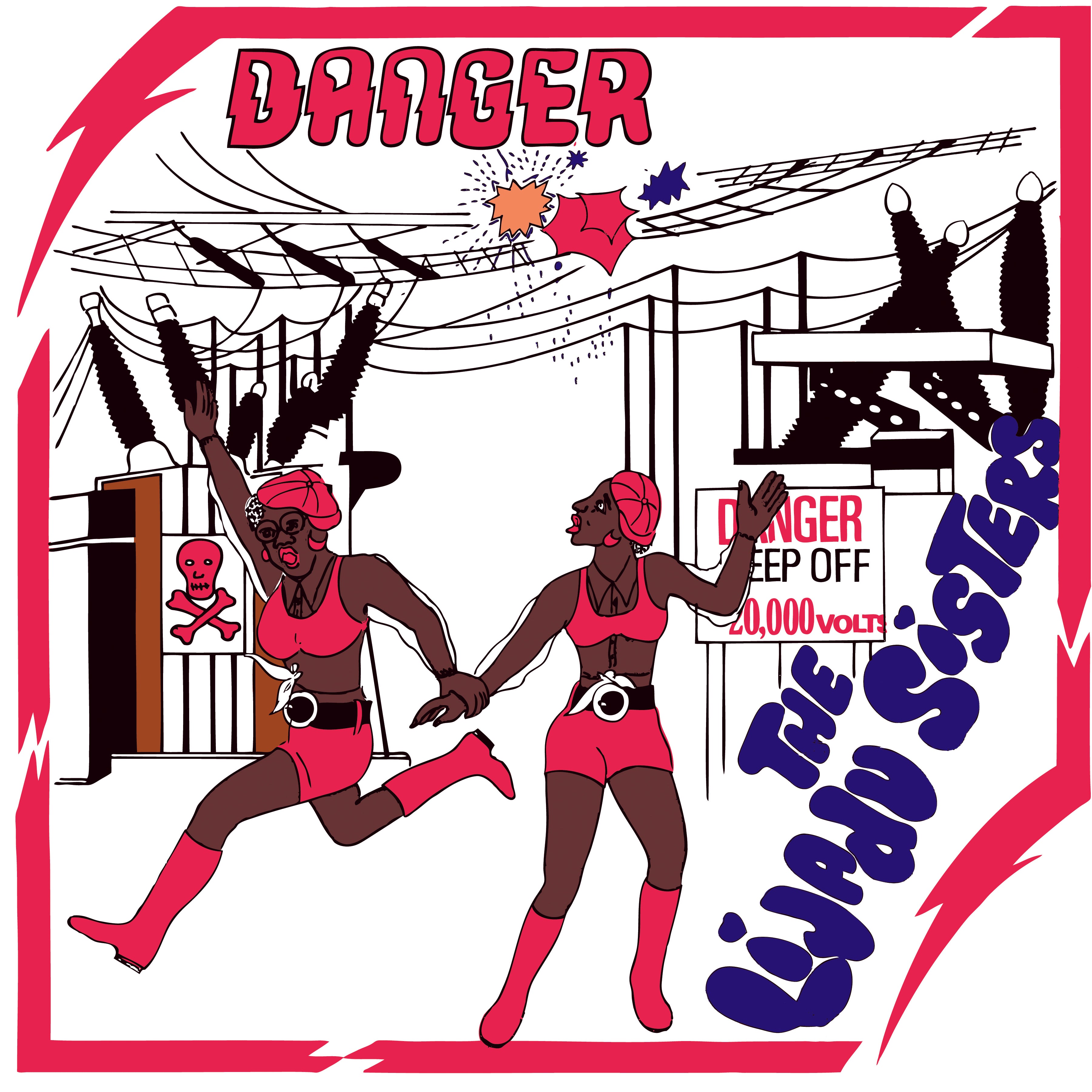 Lijadu Sisters - Danger Vinyl LP album cover
