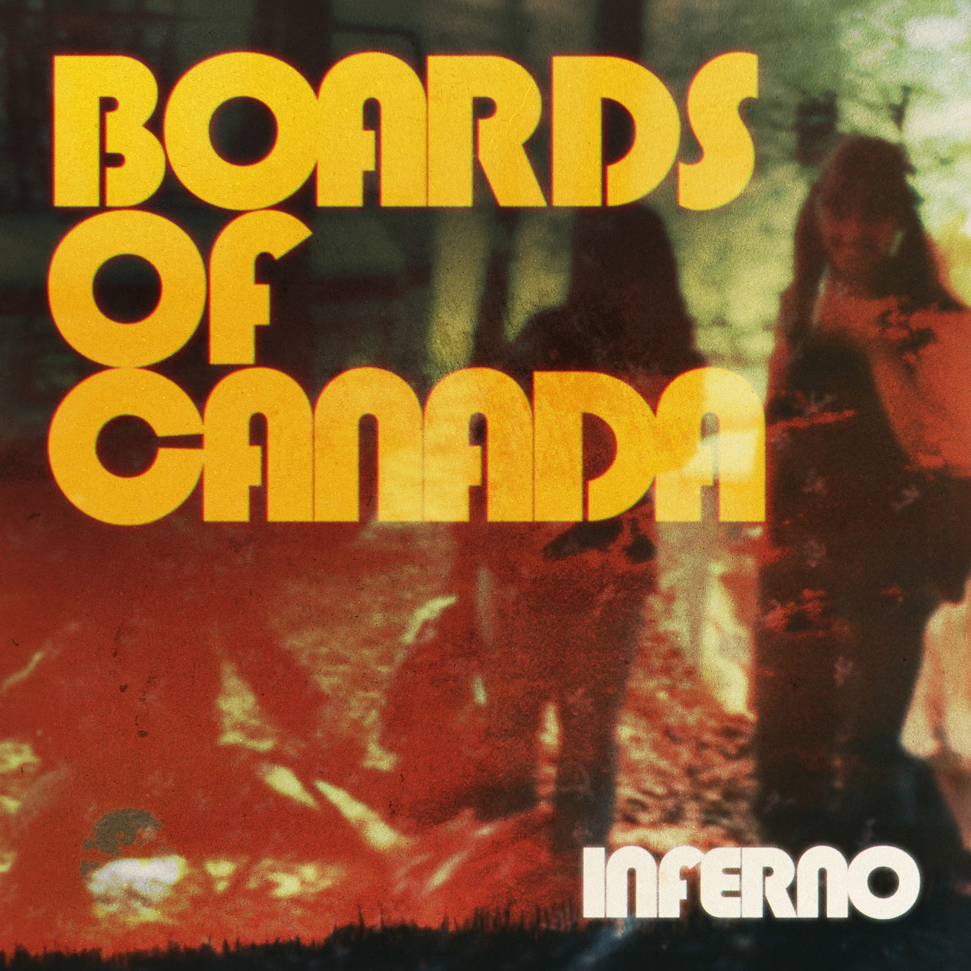 Boards Of Canada - Inferno Cassette Tape album cover