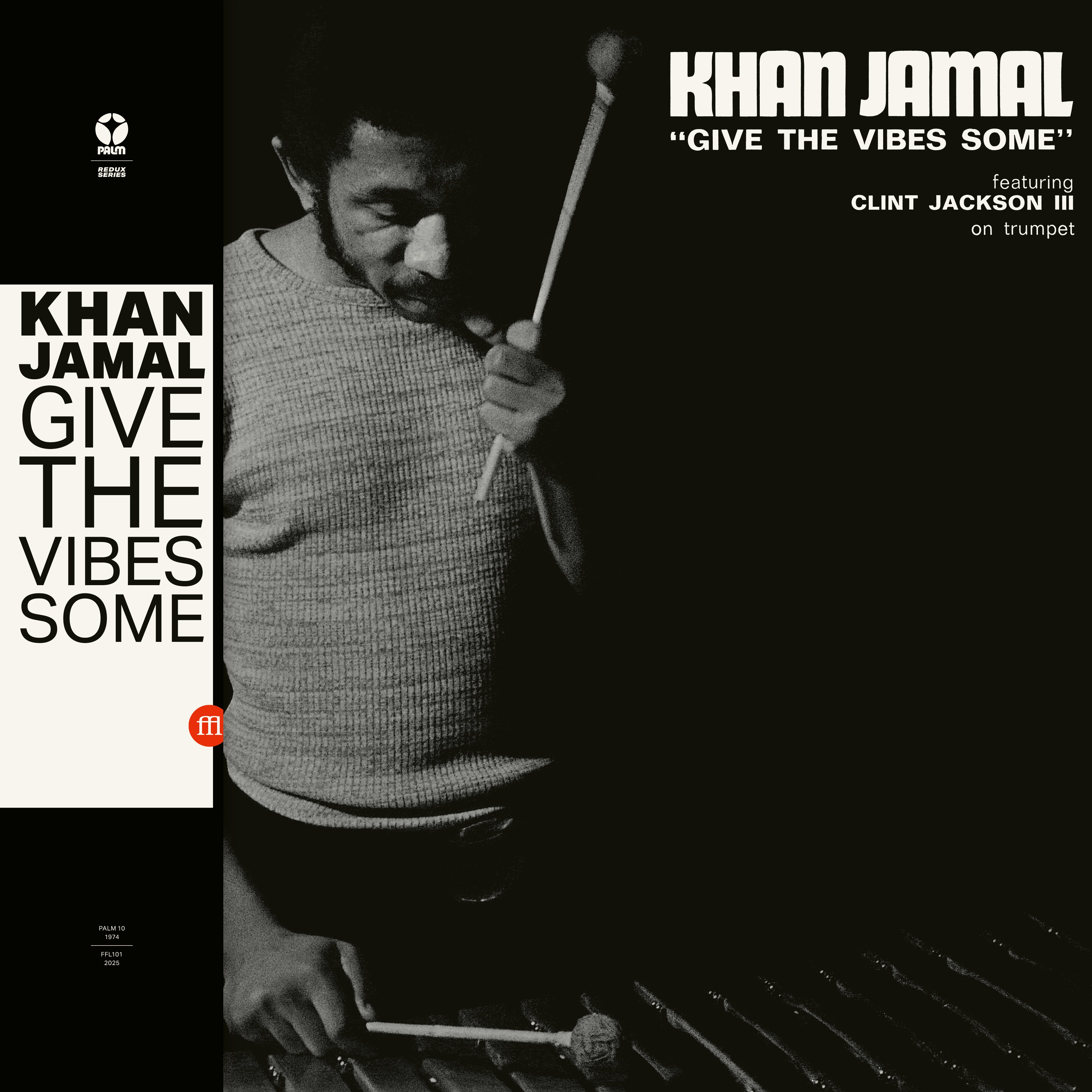 Khan Jamal - Give The Vibes Some Vinyl LP album cover