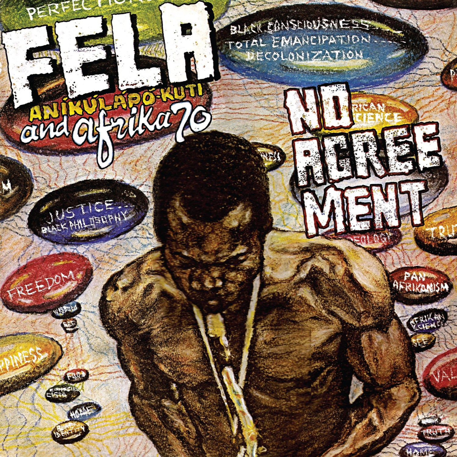 Fela Kuti - No Agreement Vinyl LP album cover