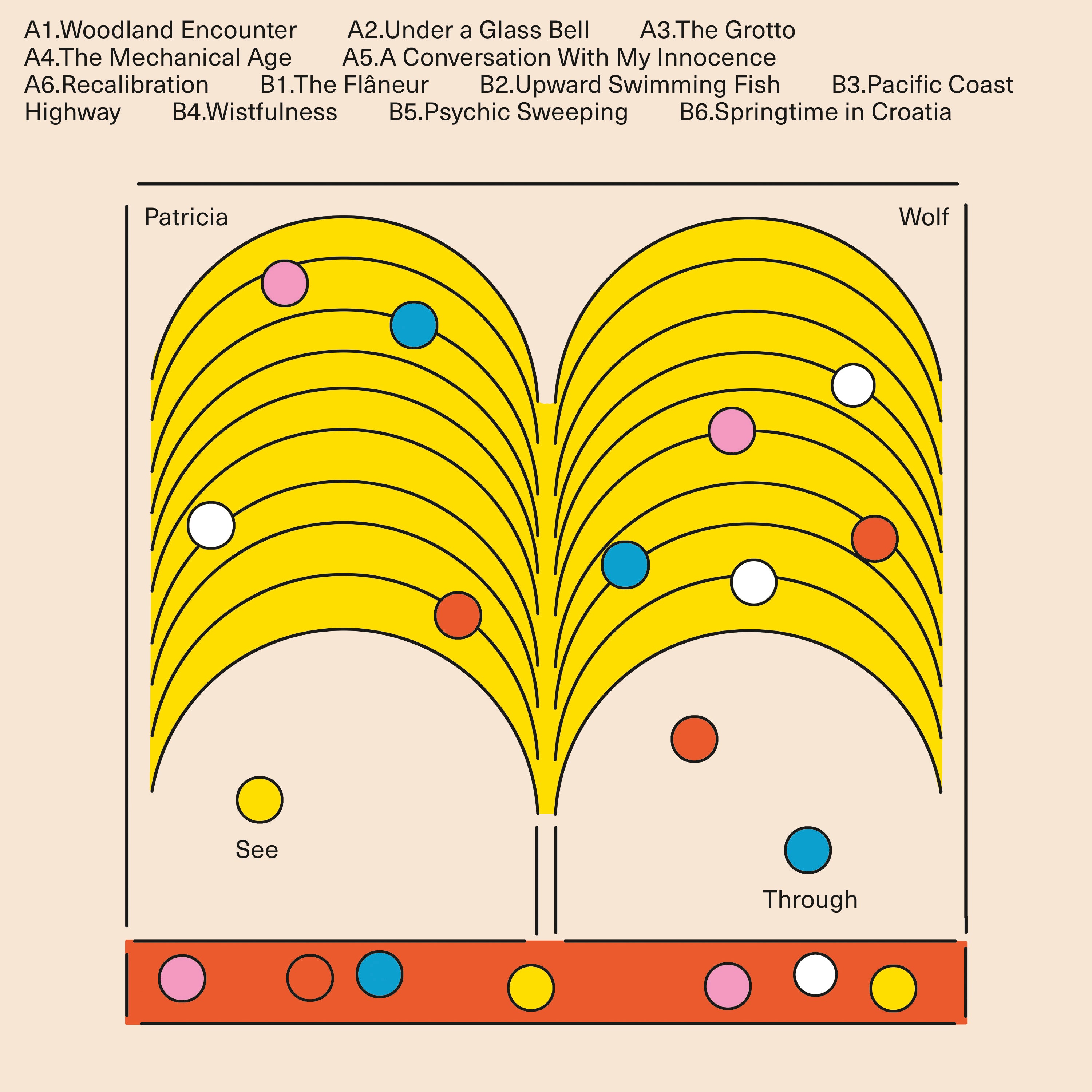 Patricia Wolf - See-Through (2026 Repress) Vinyl LP album cover