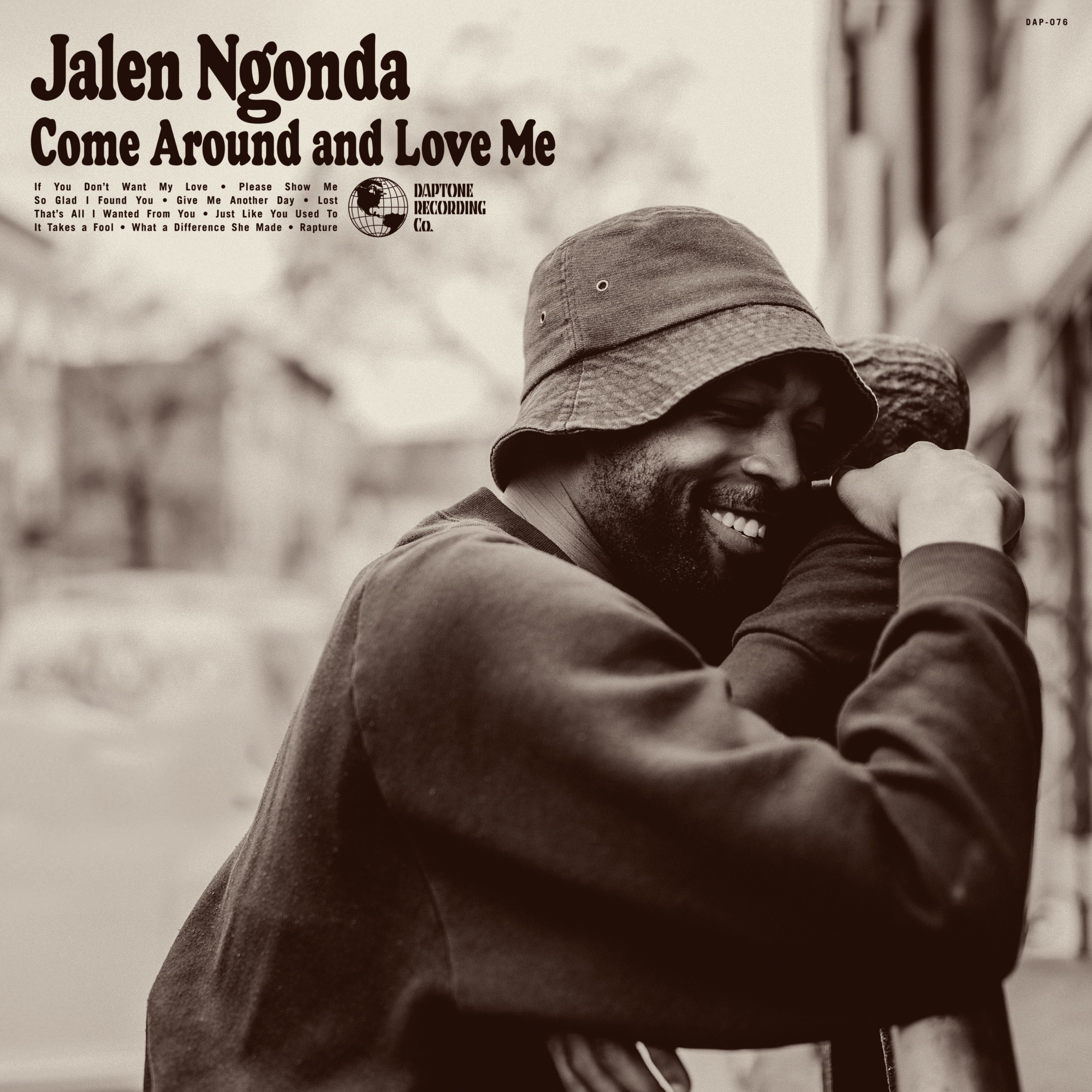 Jalen N'Gonda - Come Around And Love Me Vinyl LP album cover