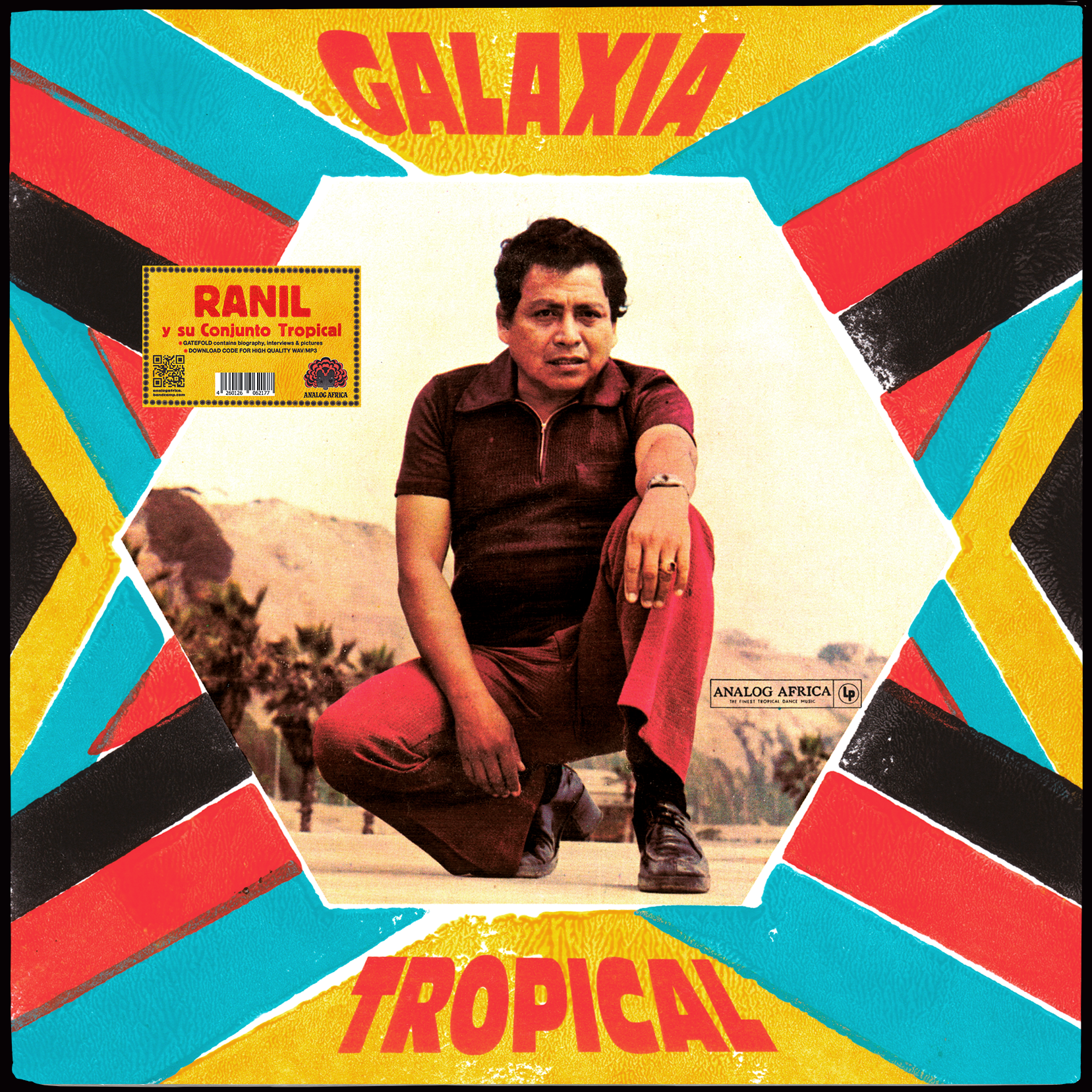 Ranil Y Su Conjunto Tropical - Galaxia Tropical Vinyl LP album cover