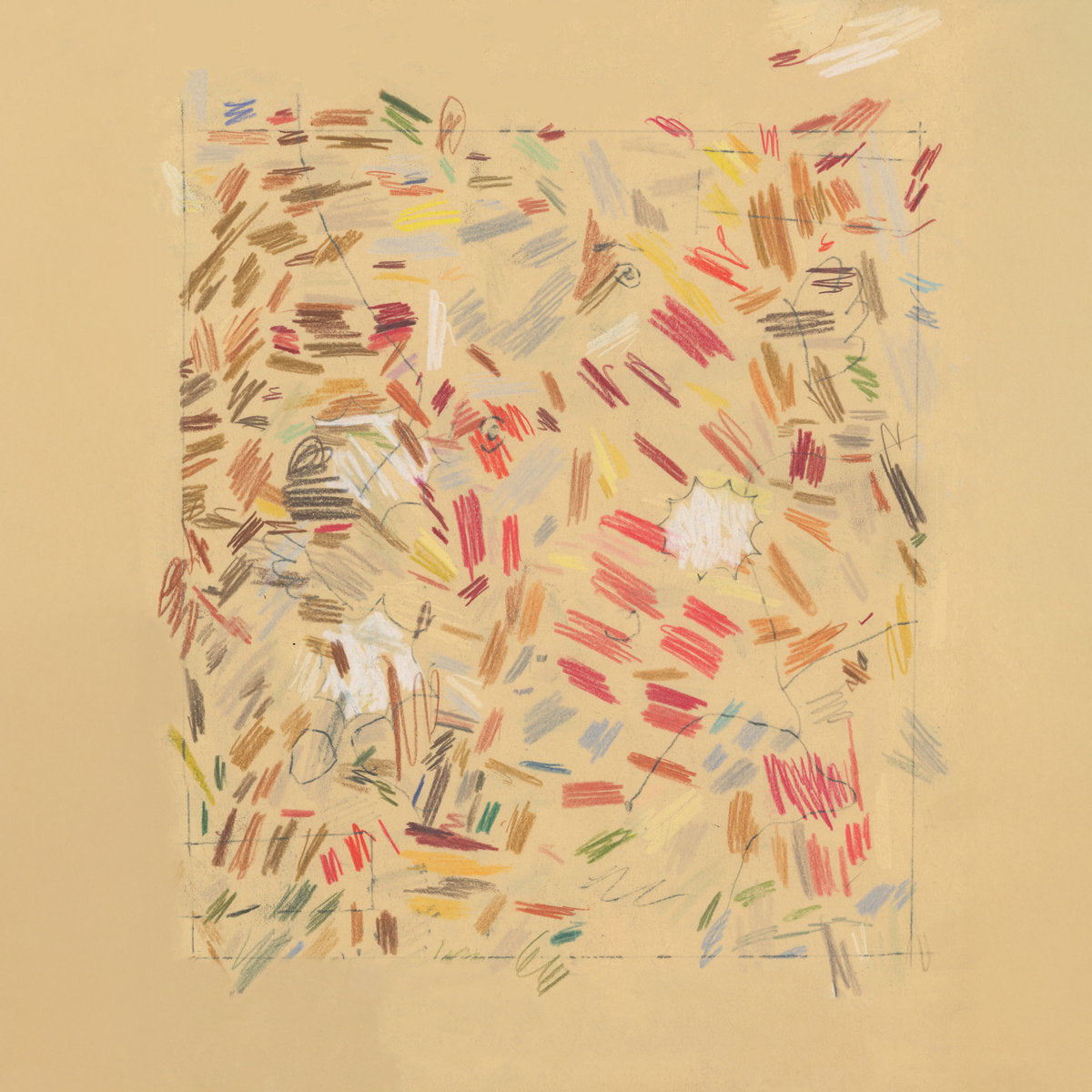 Album Cover of Jeremiah Chiu - Edge Conditions (Marble Cream Vinyl) Vinyl LP on International Anthem