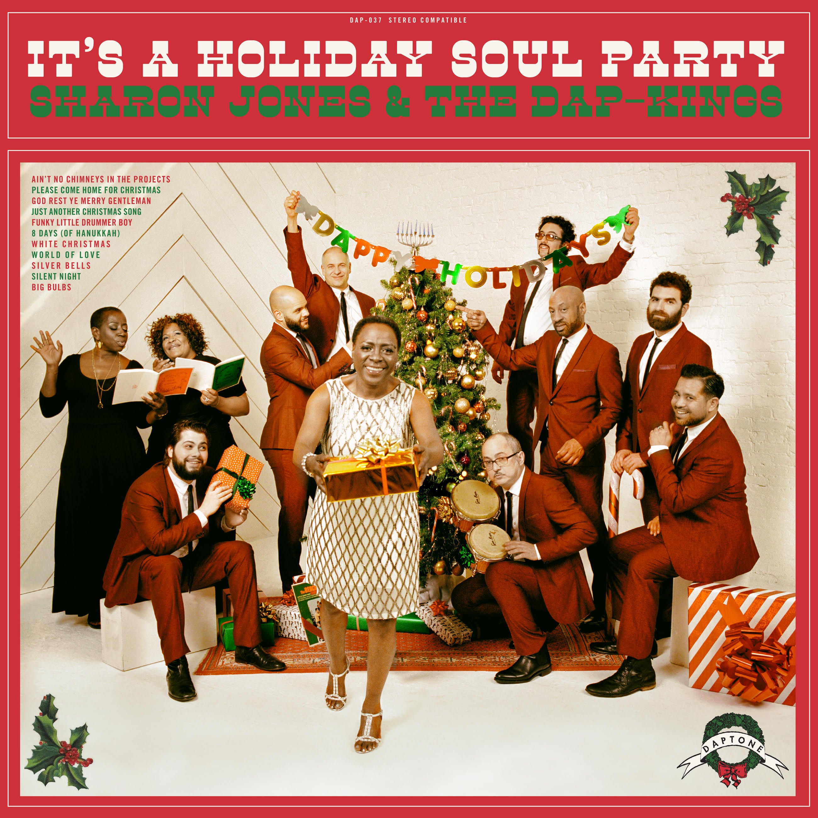 Sharon Jones & The Dap-Kings - It's A Holiday Soul Party Vinyl LP album cover