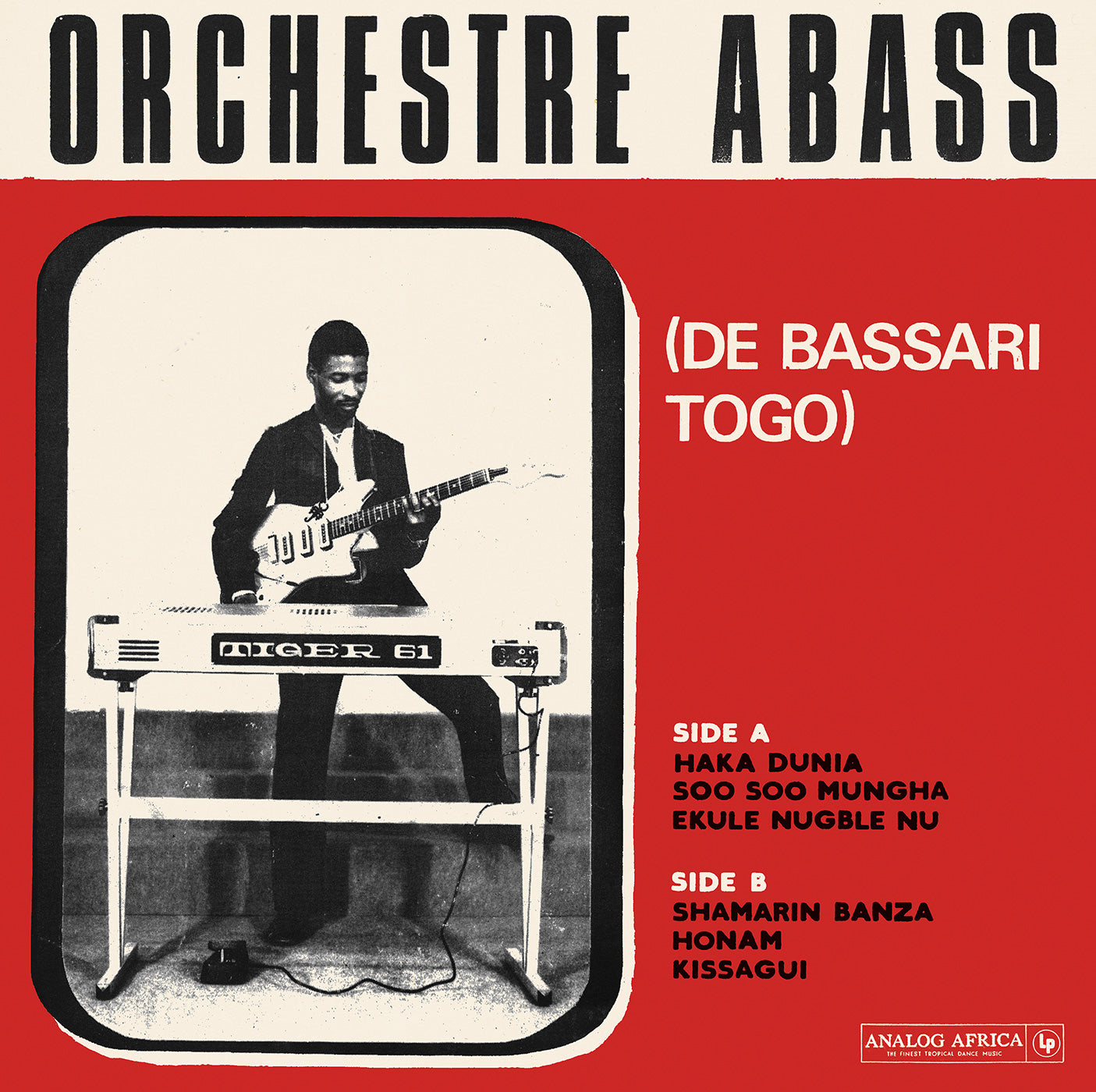 Orchestre Abass - Orchestre Abass (De Bassari Togo) Vinyl LP album cover