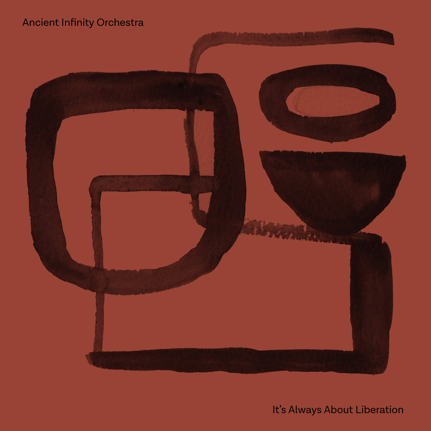 Ancient Infinity Orchestra - It's Always About Liberation Vinyl LP album cover