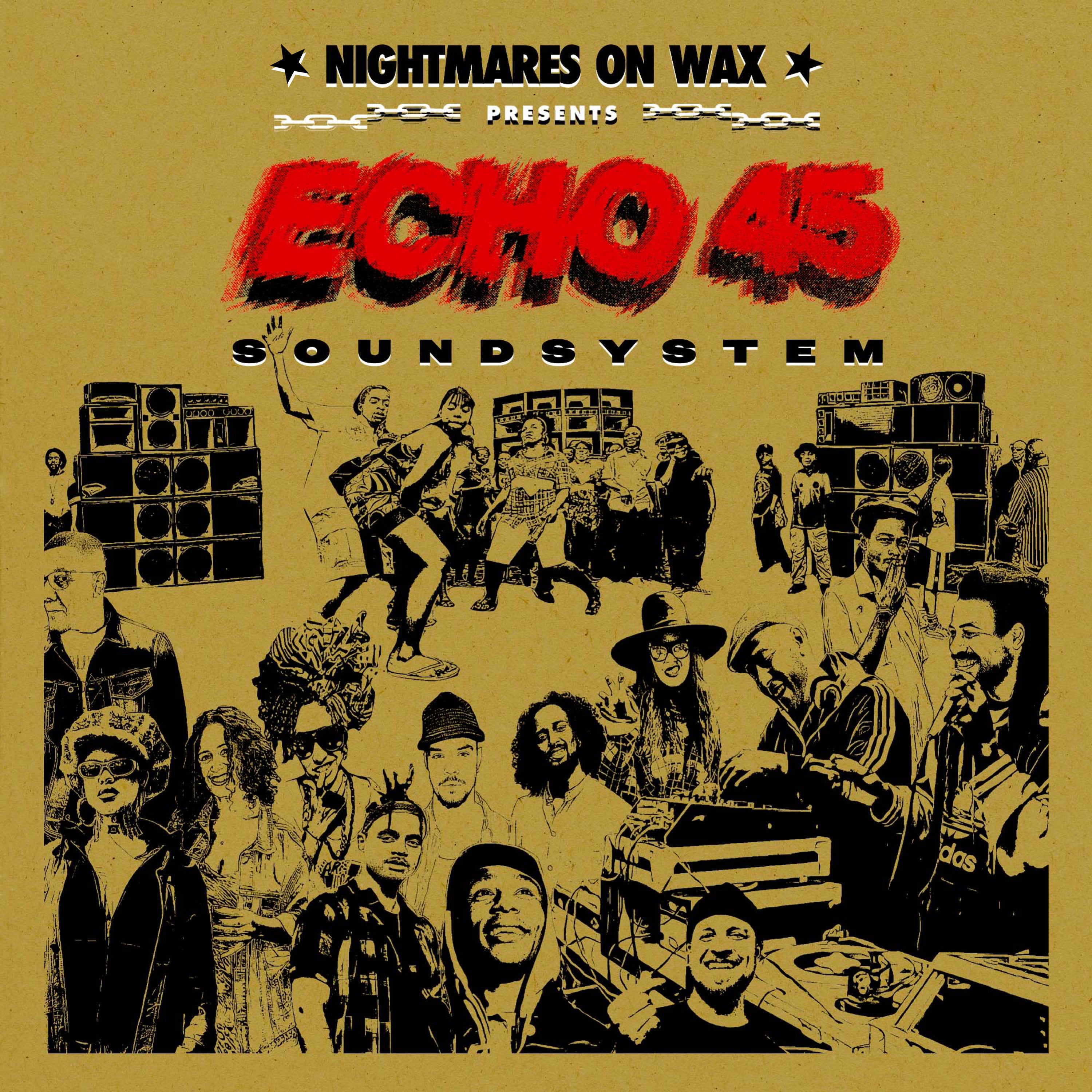 Nightmares On Wax - Echo45 Sound System Vinyl 2LP album cover