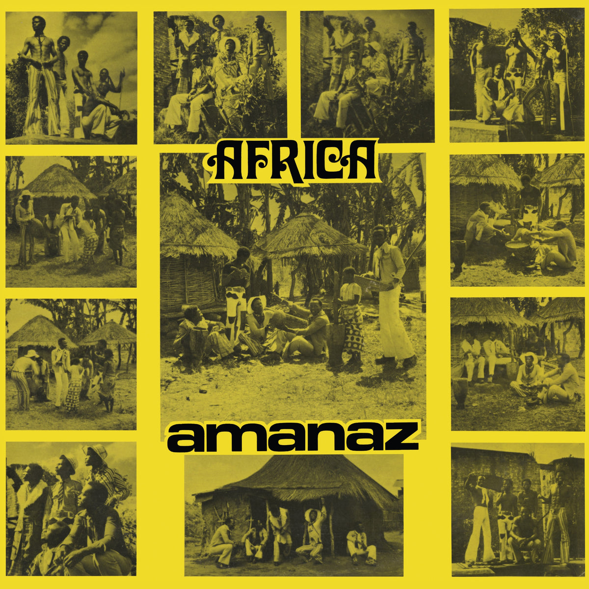 Album Cover of Amanaz - Africa Vinyl LP on Now-Again Records