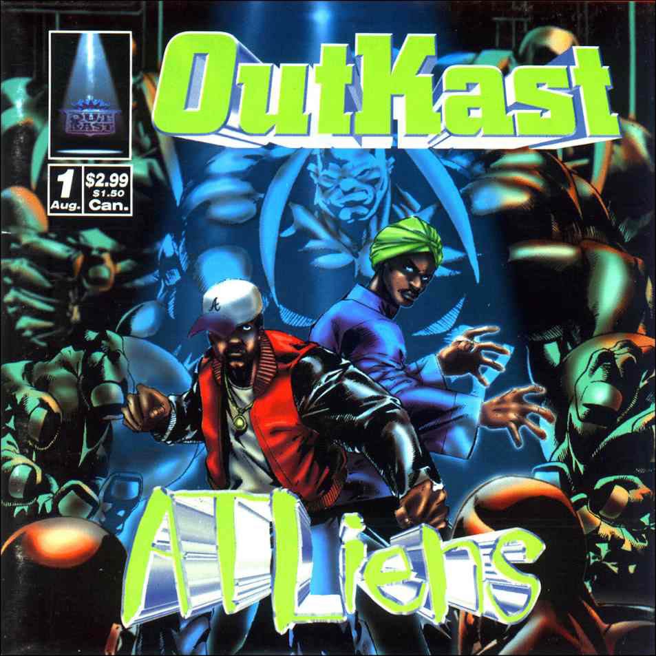 OutKast - ATLiens Vinyl 2LP album cover