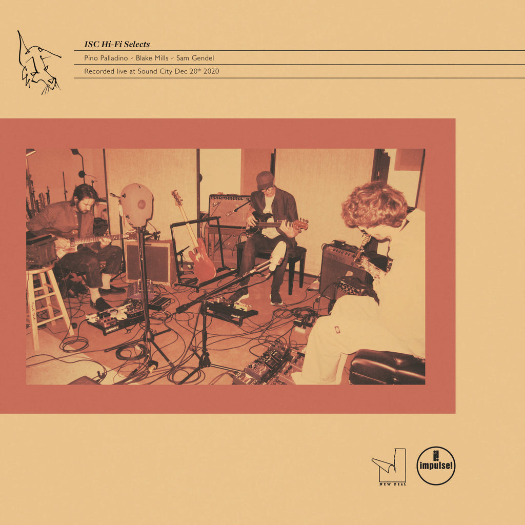 Album Cover of Pino Palladino, Blake Mills, Sam Gendel - Recorded Live at Sound City Dec 20th 2020 Vinyl LP on New Deal Records