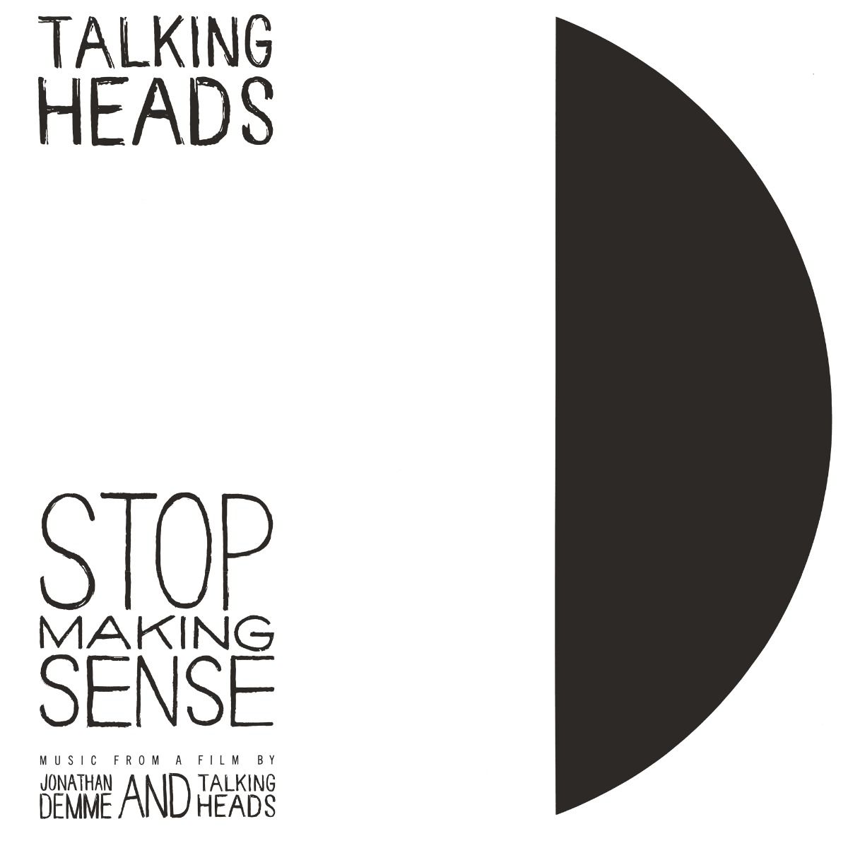 Talking Heads - Stop Making Sense (Music From A Film By Jonathan Demme And Talking Heads) Vinyl 2LP album cover