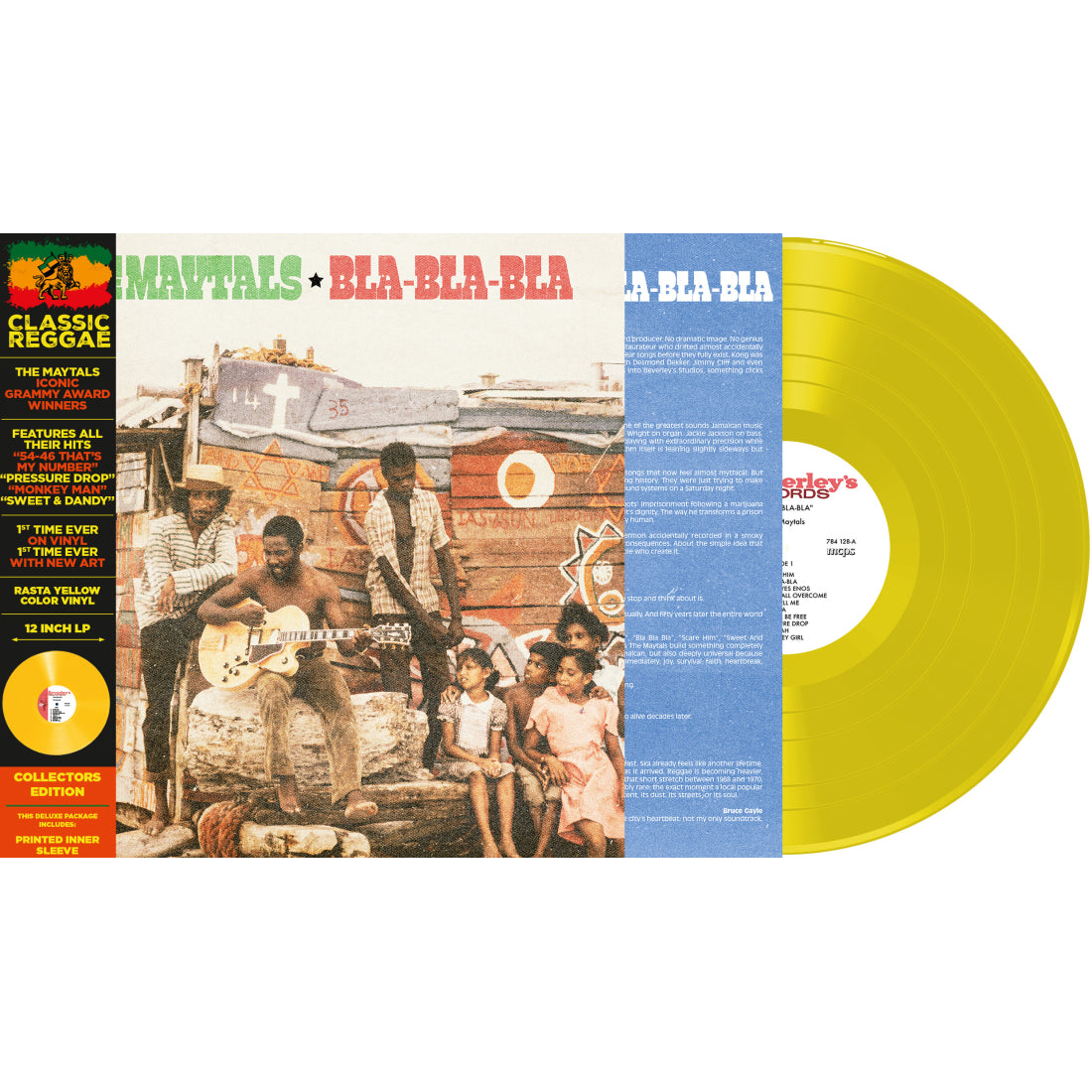 The Maytals - Bla-Bla-Bla (Yellow Vinyl) Vinyl LP